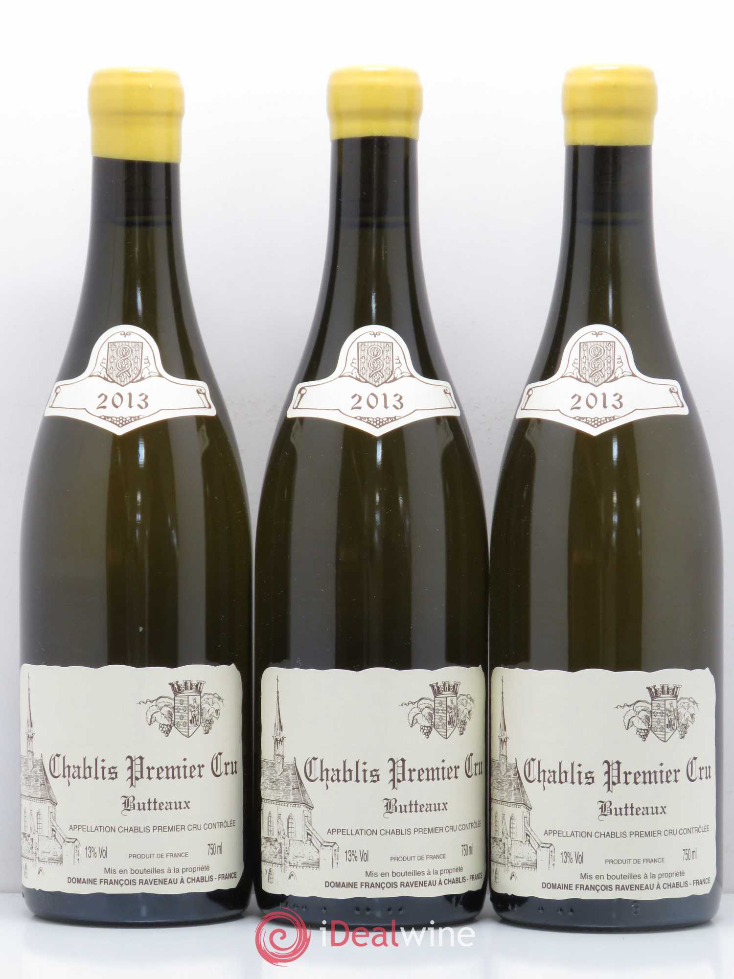Chablis 1er Cru Butteaux Raveneau (Domaine) 2013 - Lot de 3 bouteilles - 0