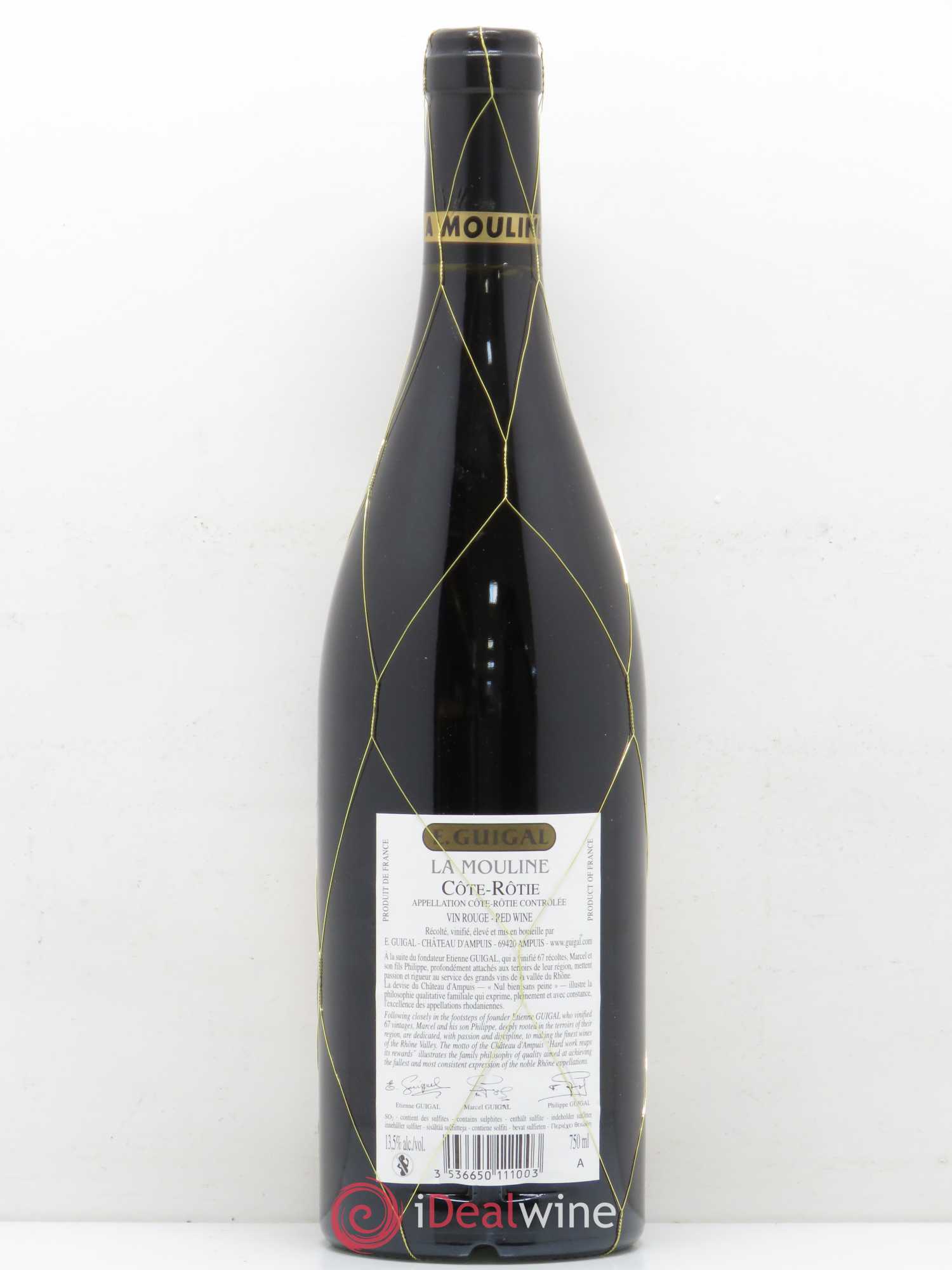 Côte-Rôtie La Mouline Guigal 2012 - Lot de 1 bouteille - 1