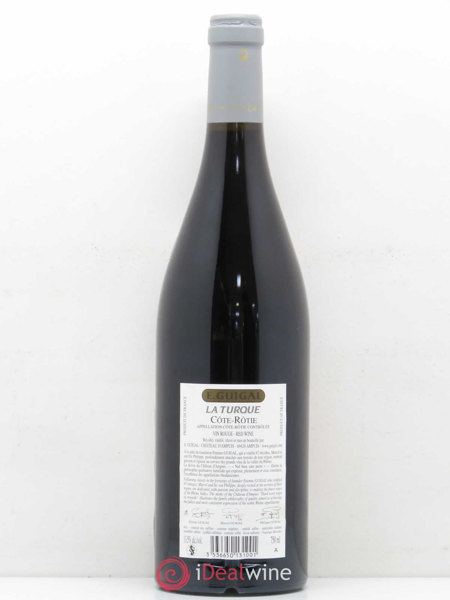 Côte-Rôtie La Turque Guigal 2012 - Lot de 1 bouteille - 1
