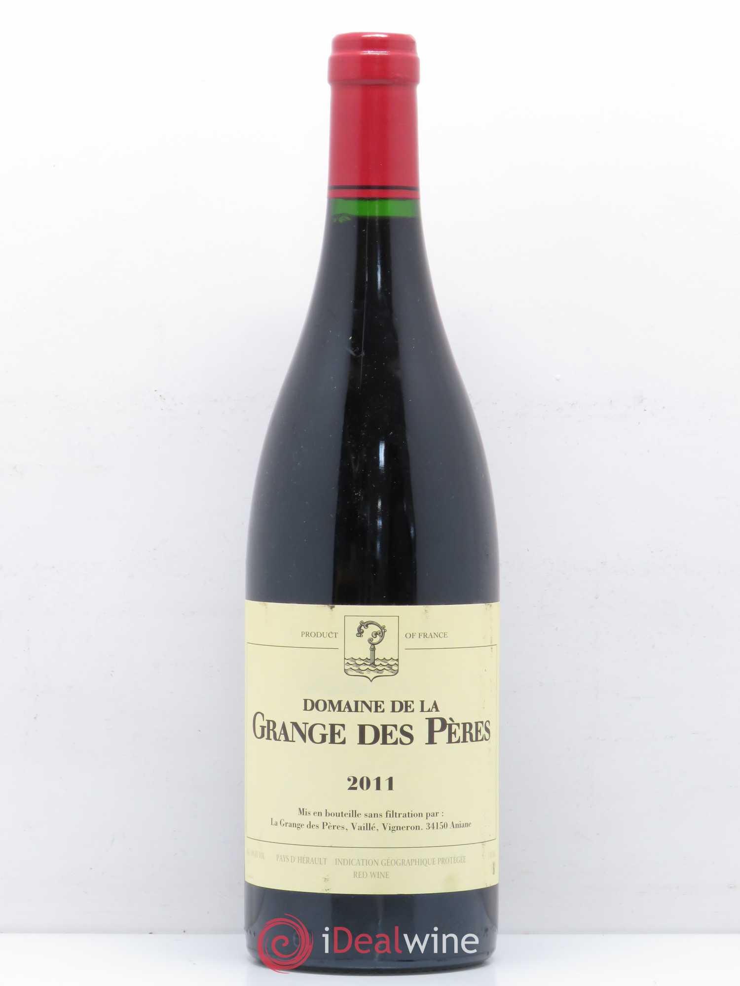 Pays d'Hérault Grange des Pères Laurent Vaillé 2011 - Lot de 1 bouteille - 0