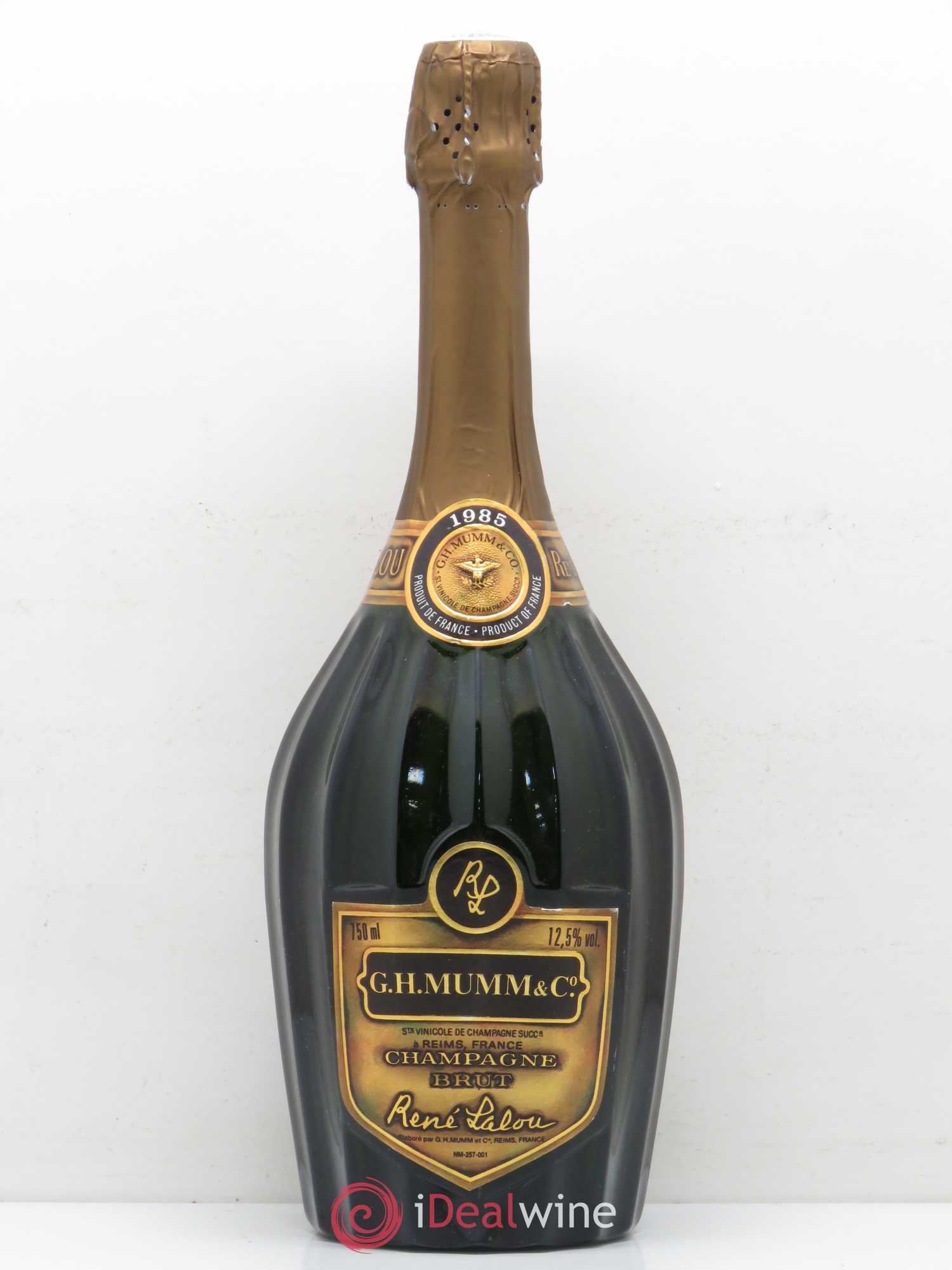 René Lalou Mumm 1985 - Lot of 1 bottle - 0