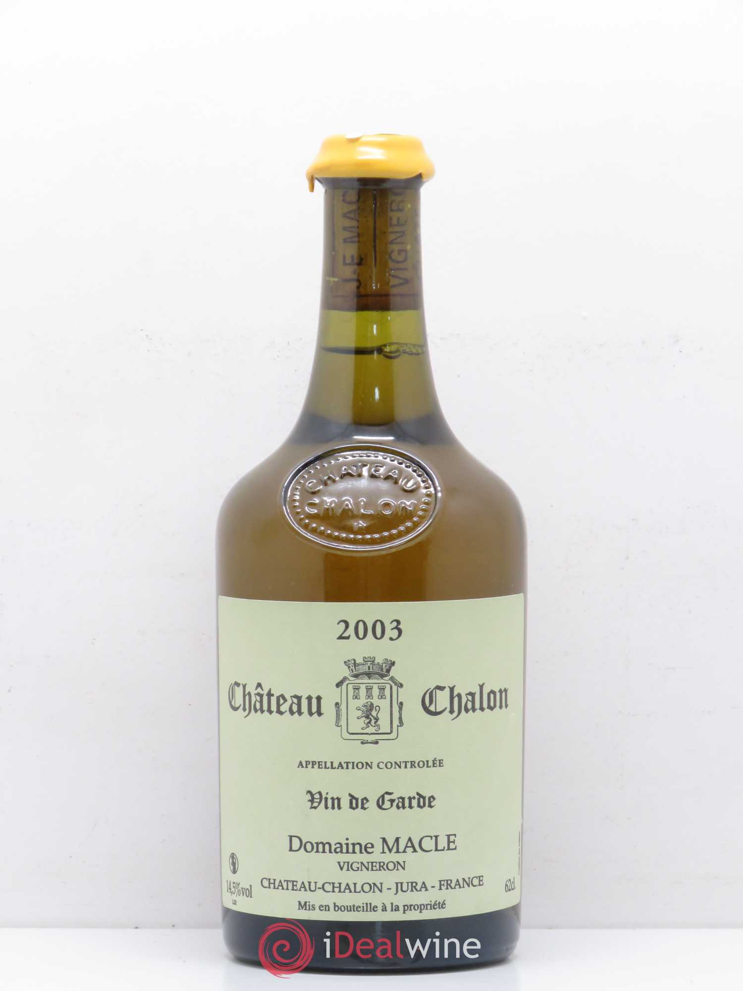 Château-Chalon Jean Macle 2003 - Lot de 1 bouteille - 0