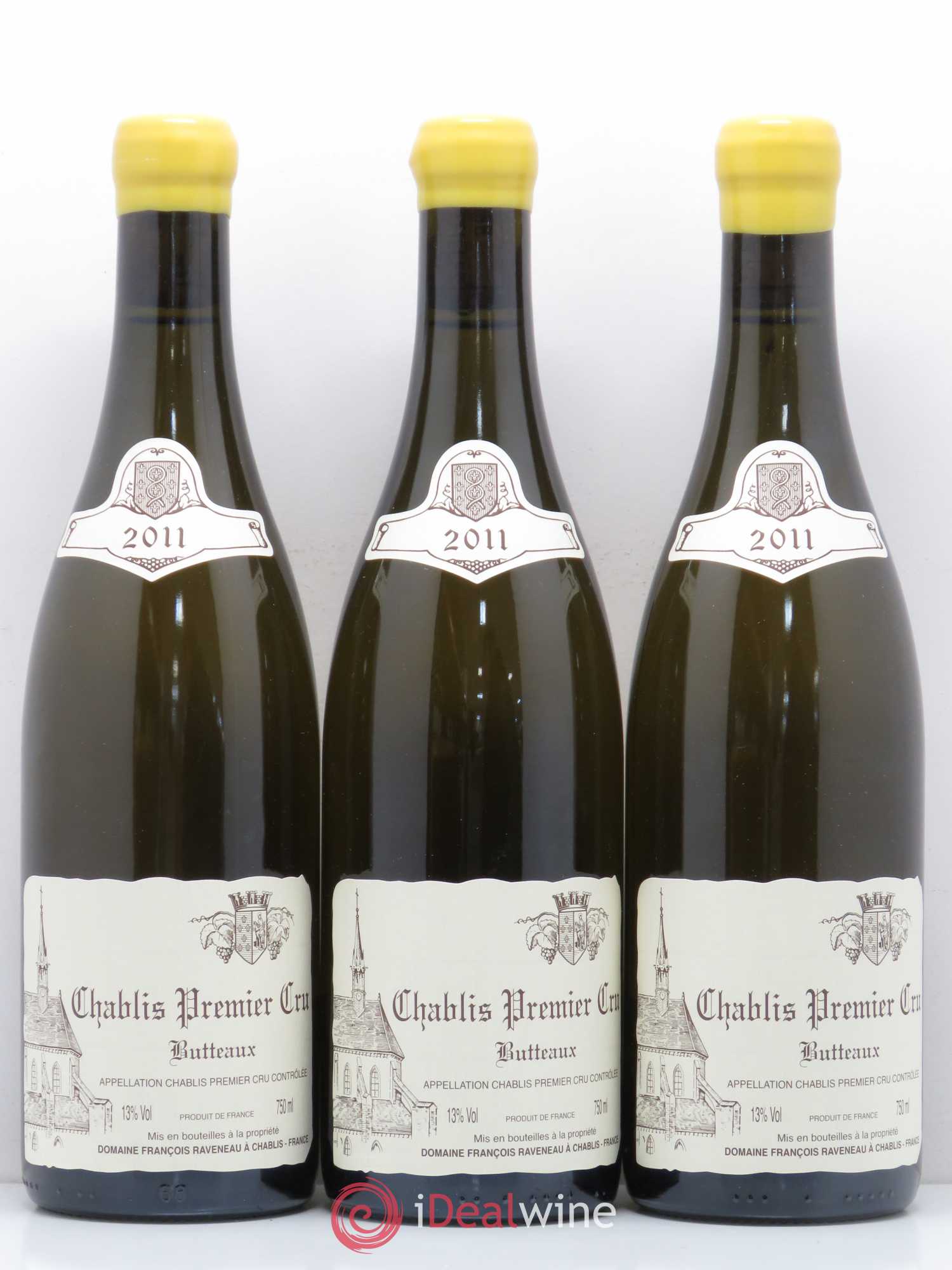 Chablis 1er Cru Butteaux Raveneau (Domaine) 2011 - Lot de 6 bouteilles - 2