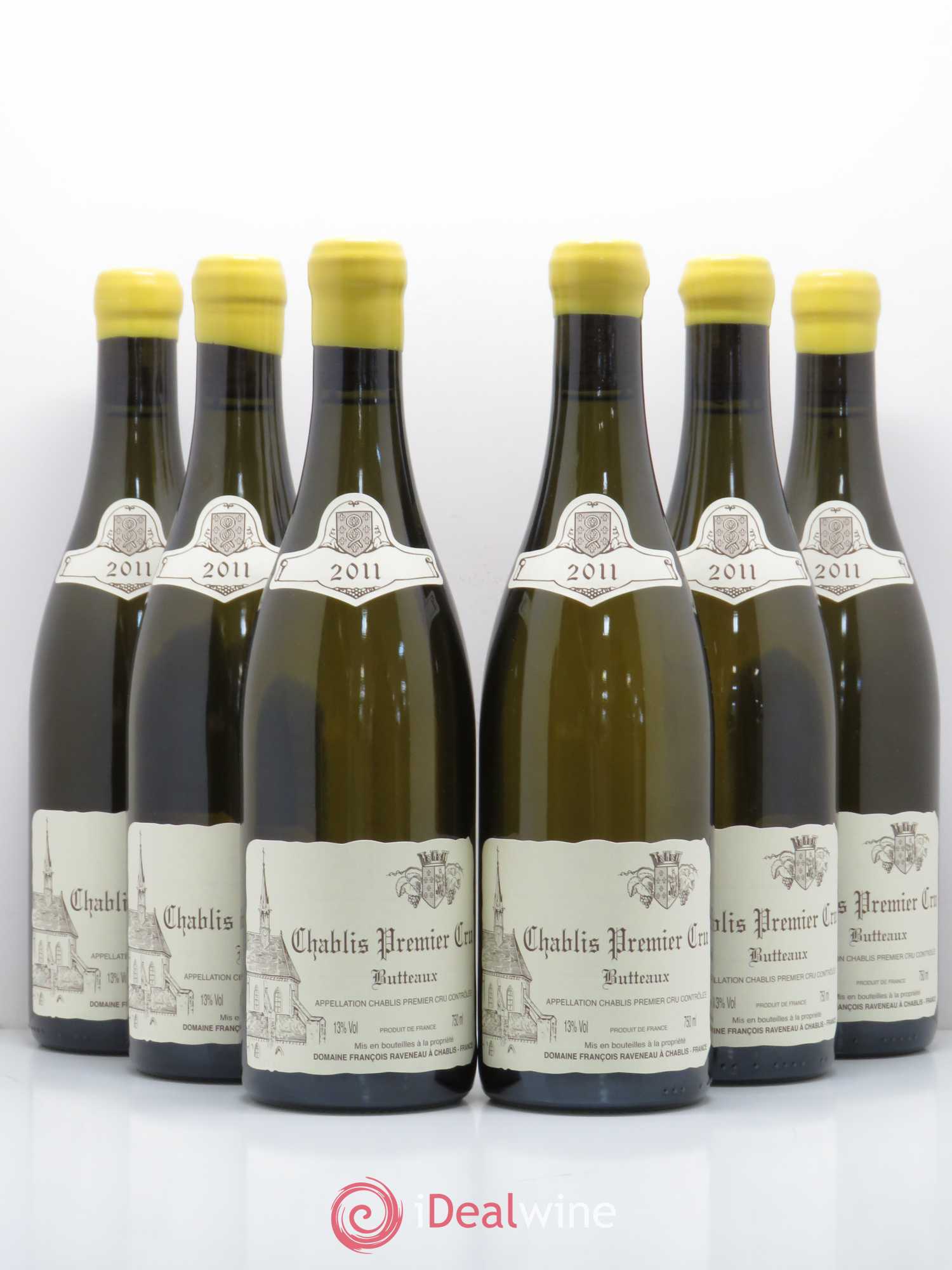 Chablis 1er Cru Butteaux Raveneau (Domaine) 2011 - Lot de 6 bouteilles - 0