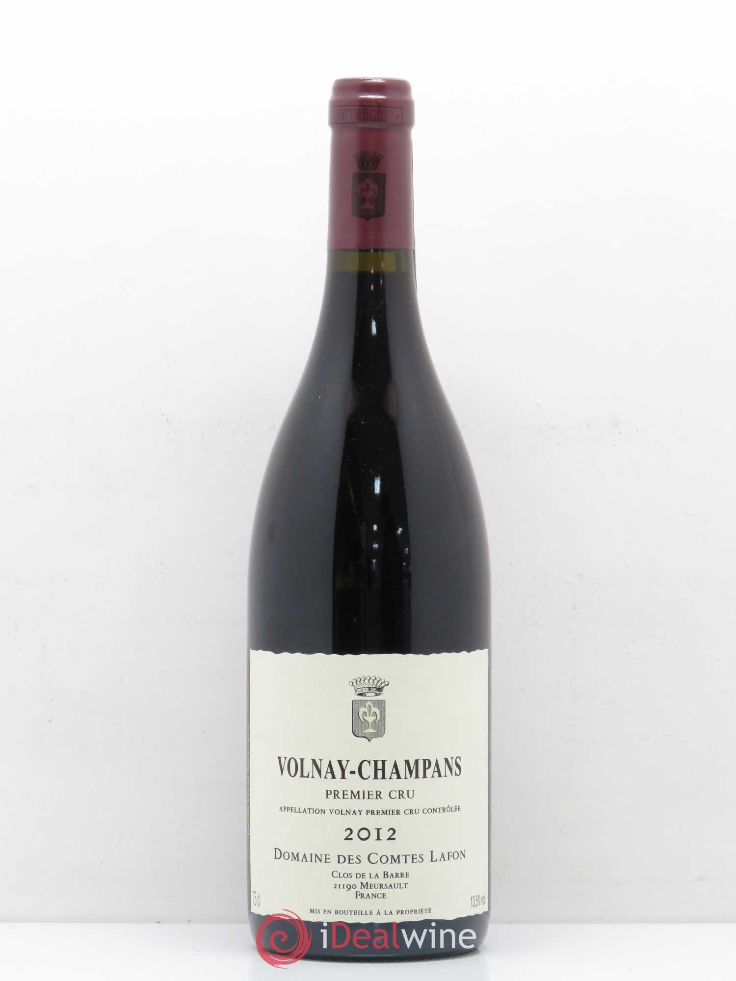 Volnay 1er Cru Champans Comtes Lafon (Domaine des) 2012 - Lot de 1 bouteille - 0