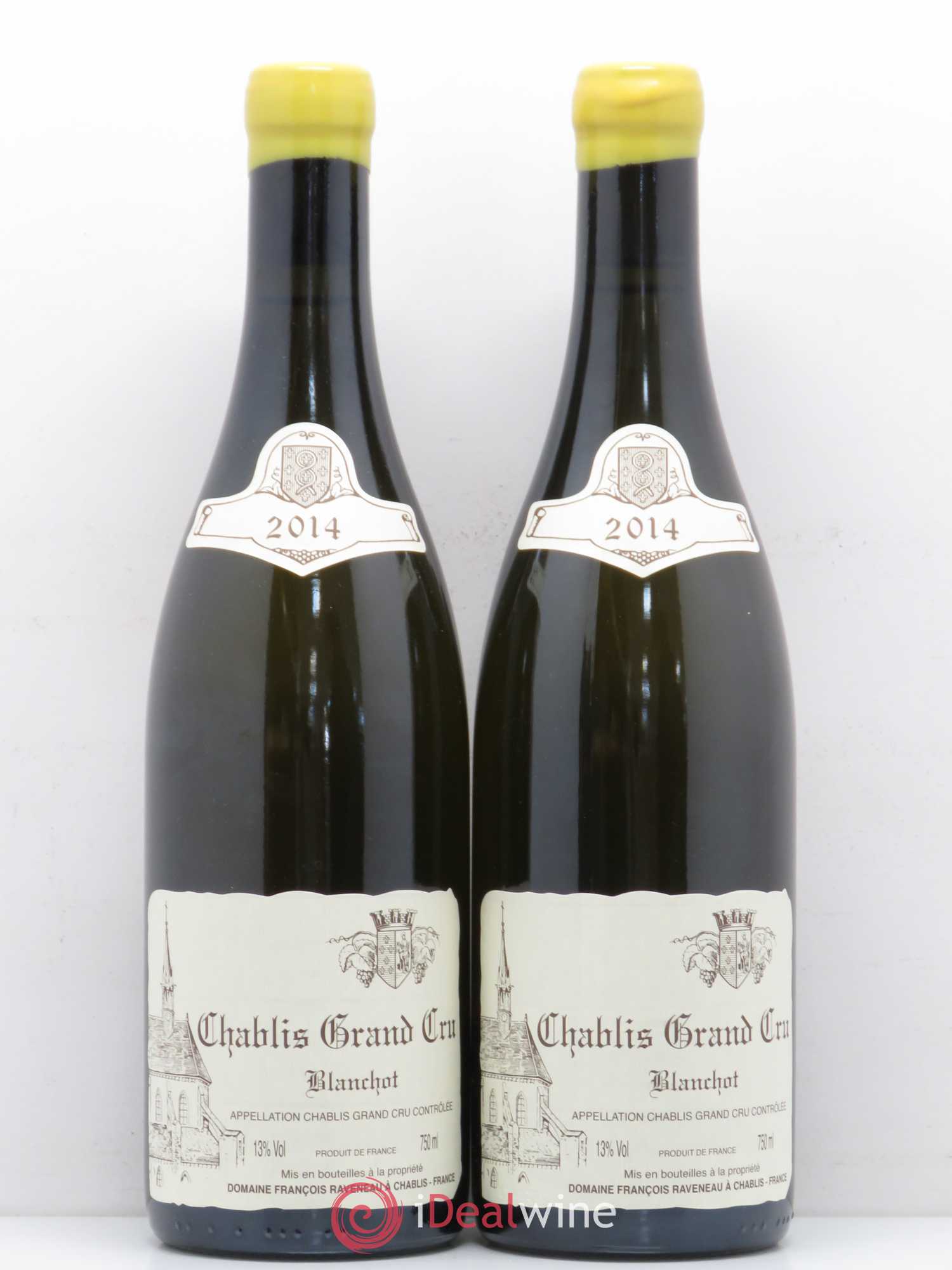 Chablis Grand Cru Blanchot Raveneau (Domaine) 2014 - Lot de 2 bouteilles - 0