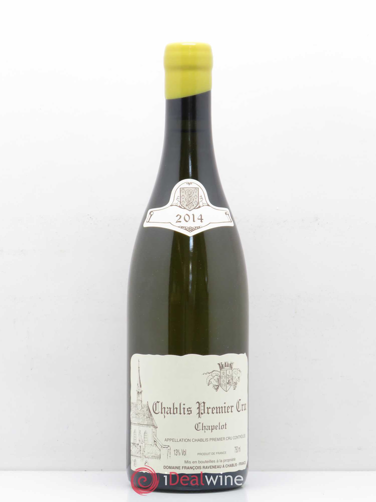 Chablis 1er Cru Chapelot Raveneau (Domaine) 2014 - Lot de 1 bouteille - 0
