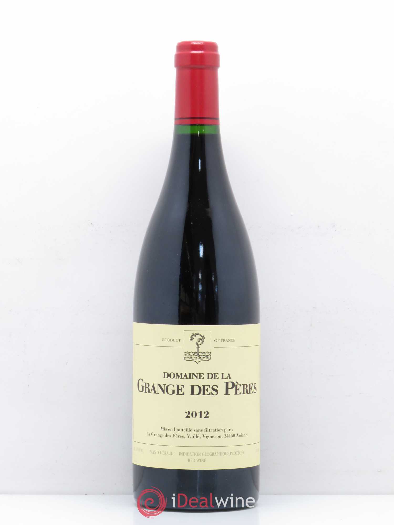 Pays d'Hérault Grange des Pères Laurent Vaillé 2012 - Lot de 1 bouteille - 0