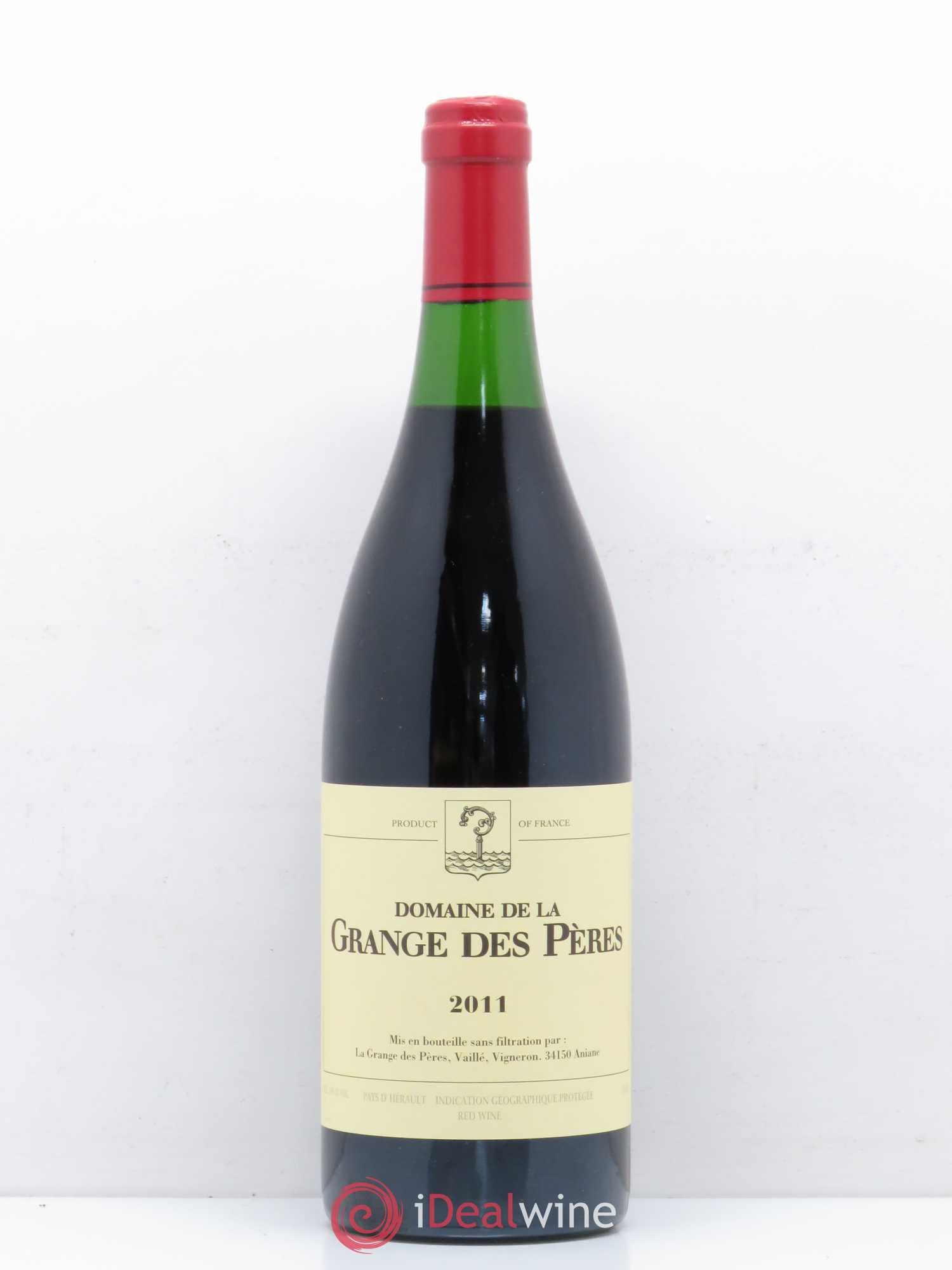 Pays d'Hérault Grange des Pères Laurent Vaillé 2011 - Lot de 1 bouteille - 0