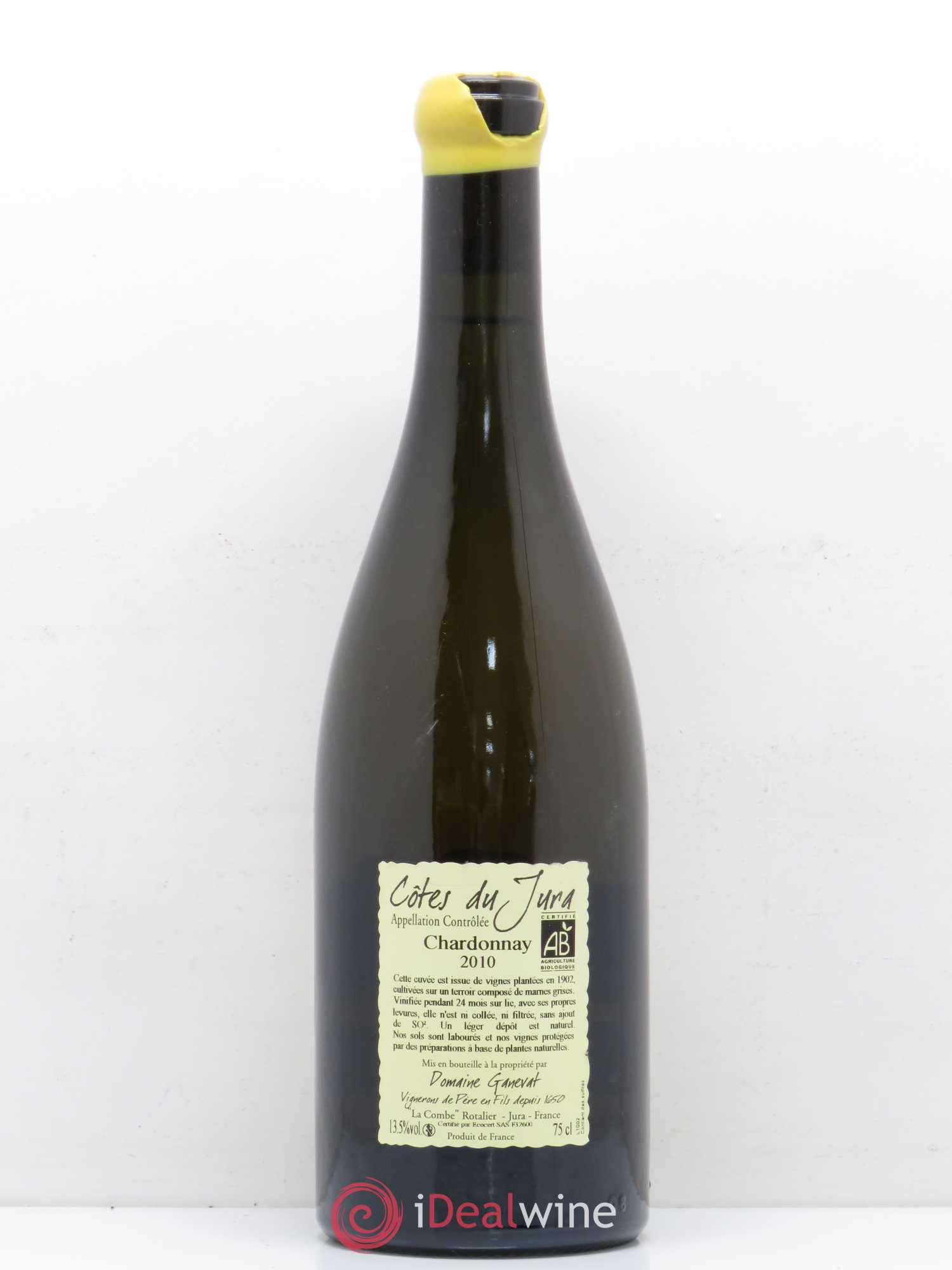 Côtes du Jura Les Chalasses Vieilles Vignes Jean-François Ganevat (Domaine) 2010 - Lot de 1 bouteille - 1