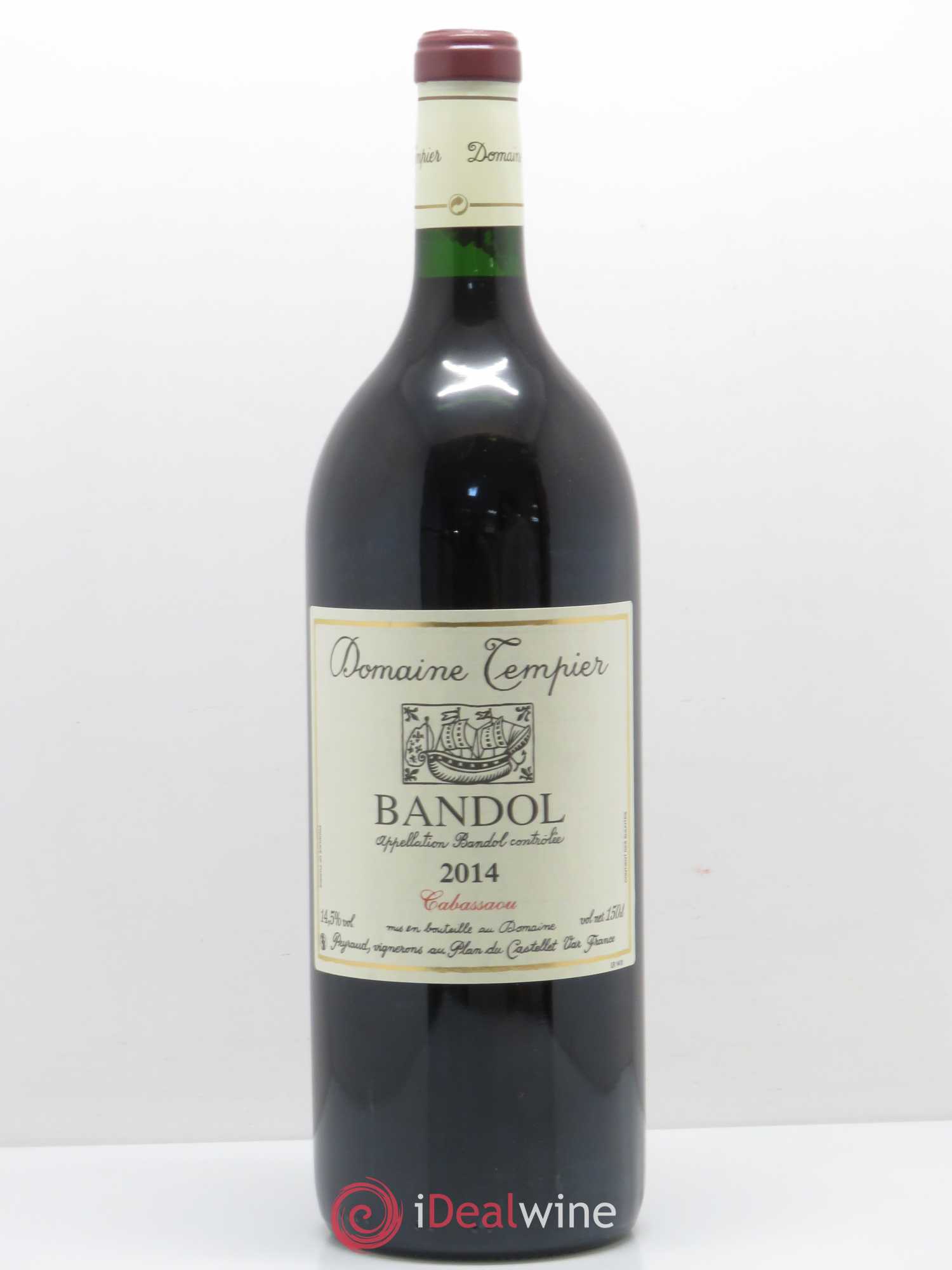 Bandol Domaine Tempier Cuvée Cabassaou Famille Peyraud 2014 - Lot de 1 magnum - 0