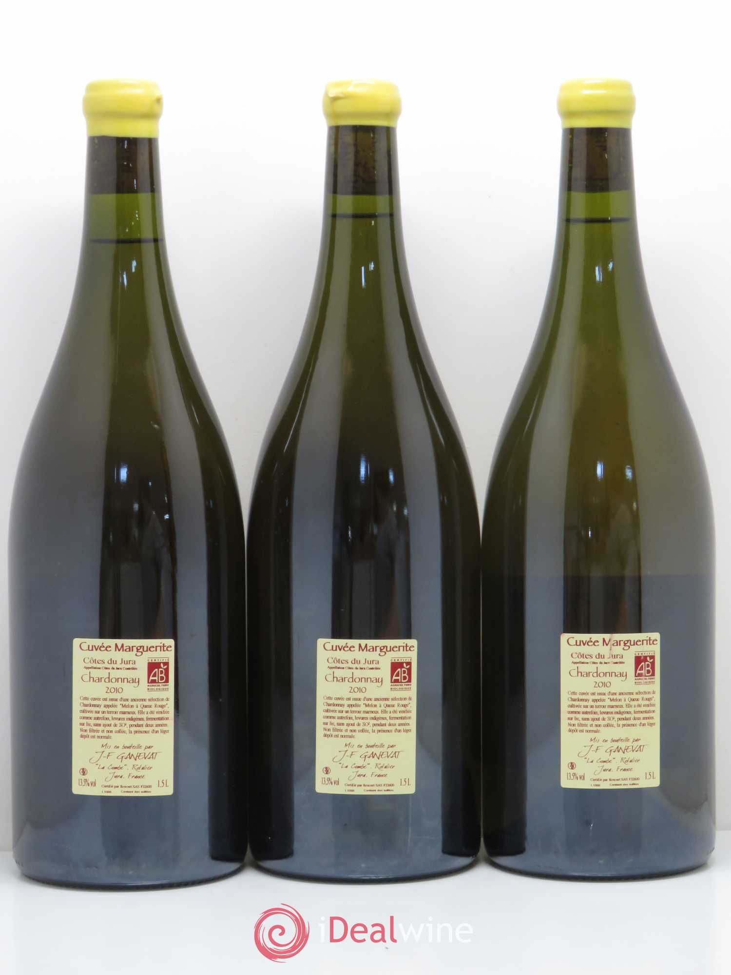 Côtes du Jura Cuvée Marguerite Jean-François Ganevat (Domaine) 2010 - Lot de 3 magnums - 1
