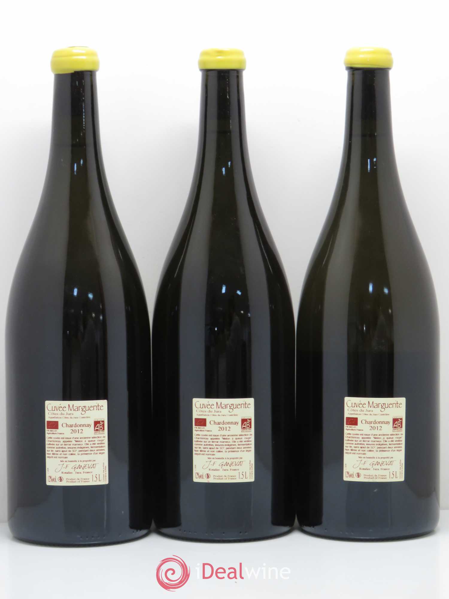 Côtes du Jura Cuvée Marguerite Jean-François Ganevat (Domaine) 2012 - Lot de 3 magnums - 1