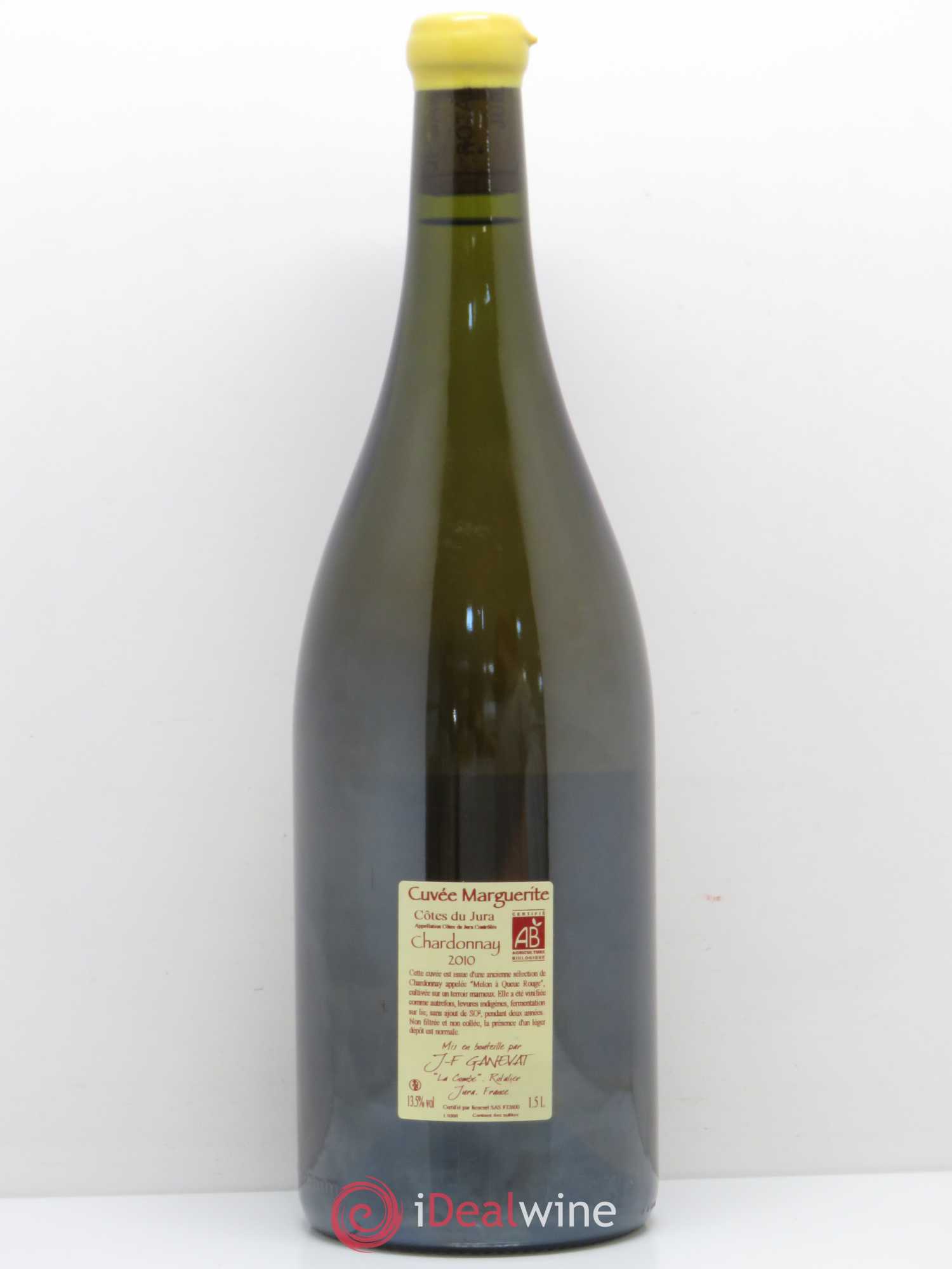 Côtes du Jura Cuvée Marguerite Jean-François Ganevat (Domaine) 2010 - Lot de 1 magnum - 1