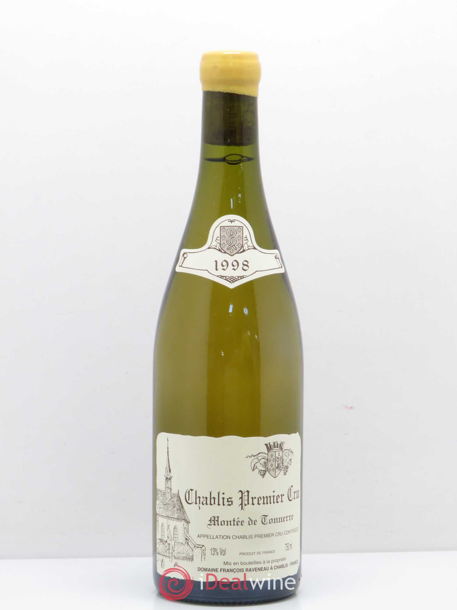 Chablis 1er Cru Montée de Tonnerre Raveneau (Domaine) 1998 - Lot de 1 bouteille - 0