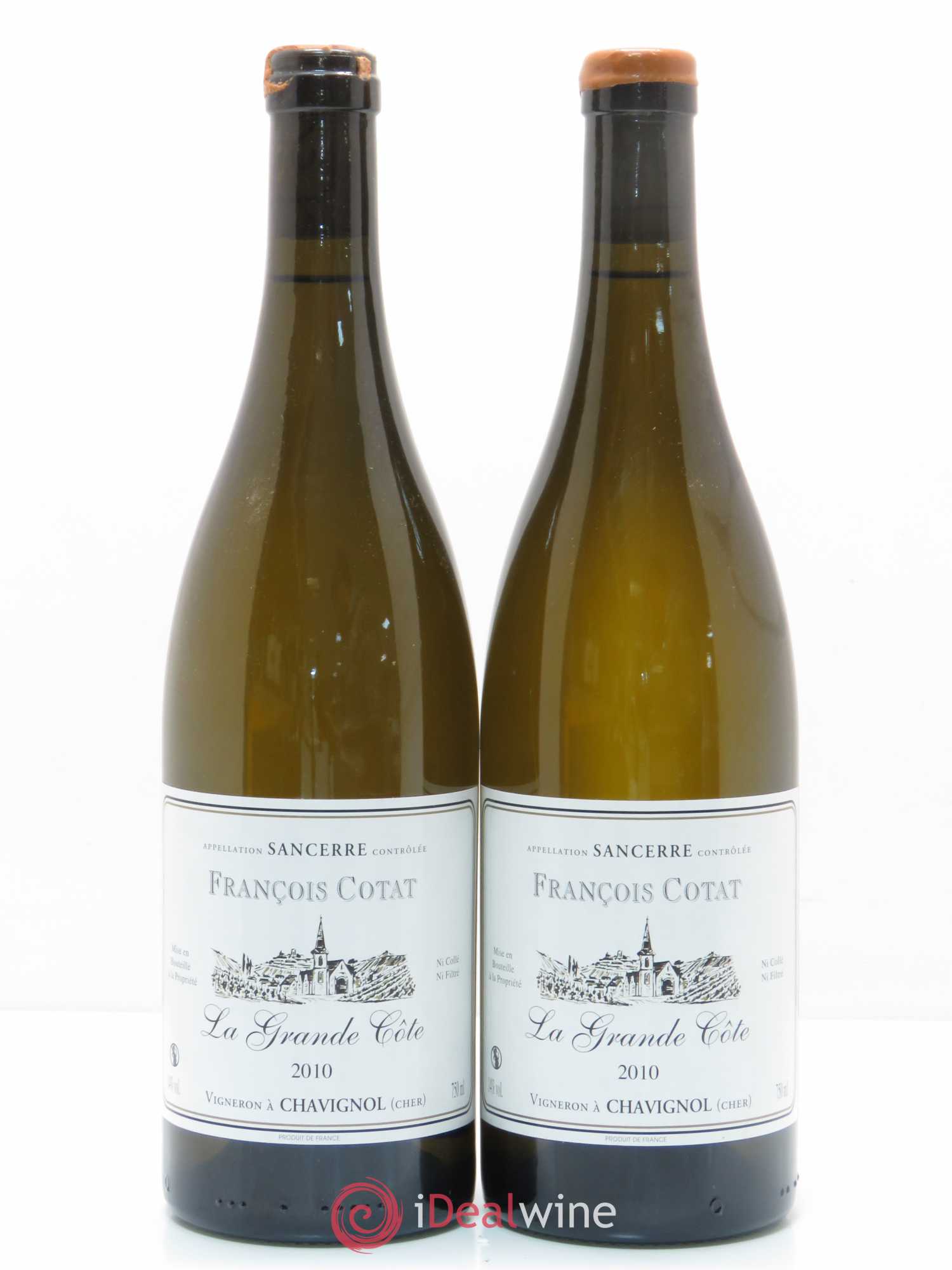 Sancerre La Grande Côte François Cotat 2010 - Lot de 2 bouteilles - 0