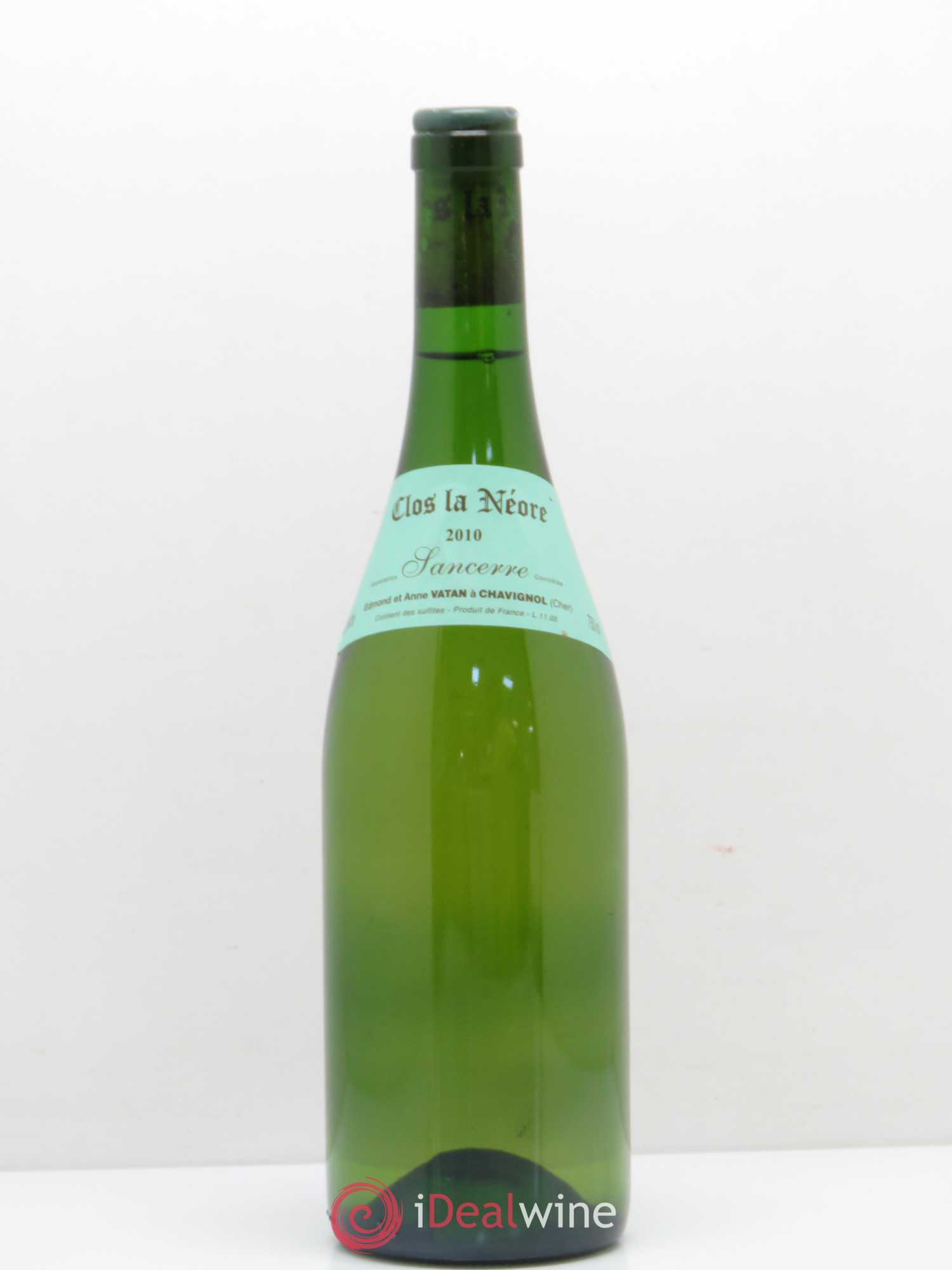 Sancerre Clos la Neore Edmond Vatan 2010 - Lot de 1 bouteille - 0
