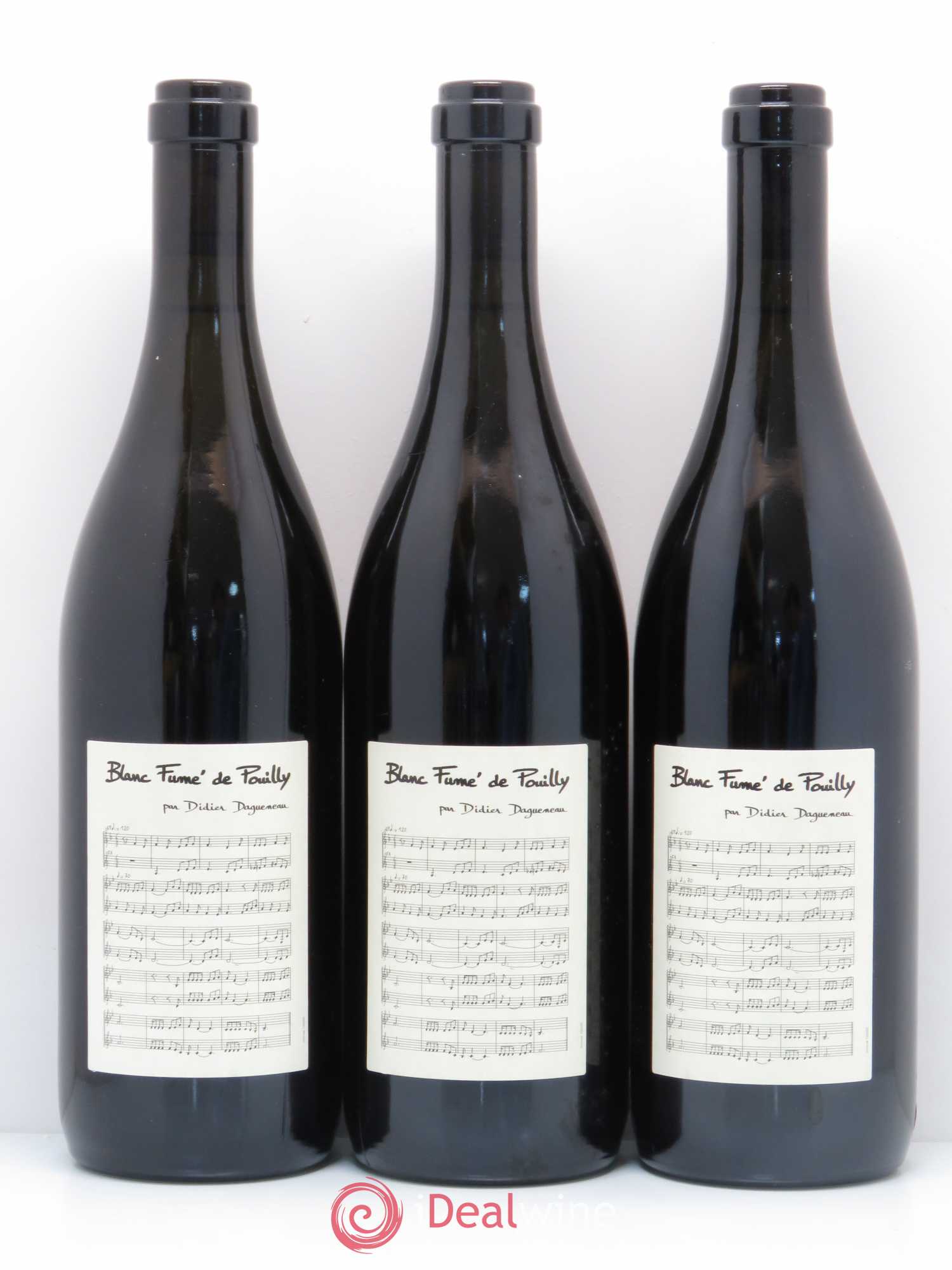 Pouilly-Fumé Blanc Fumé de Pouilly Dagueneau (Domaine Didier - Louis-Benjamin) 2007 - Lot de 3 bouteilles - 0