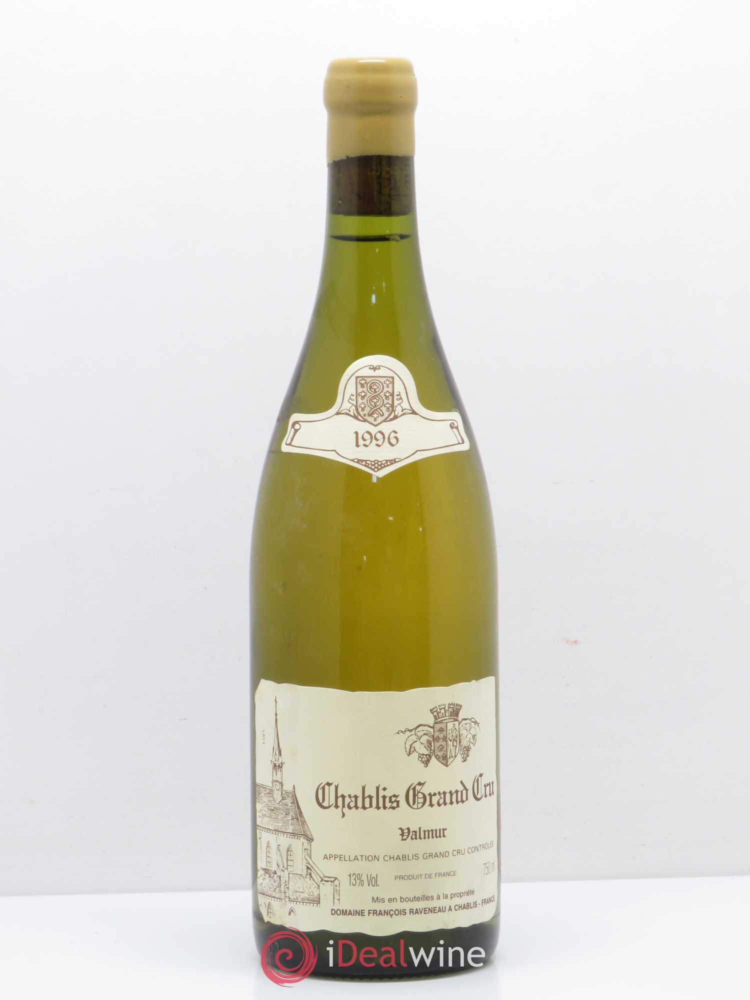 Chablis Grand Cru Valmur Raveneau (Domaine) 1996 - Lot de 1 bouteille - 0