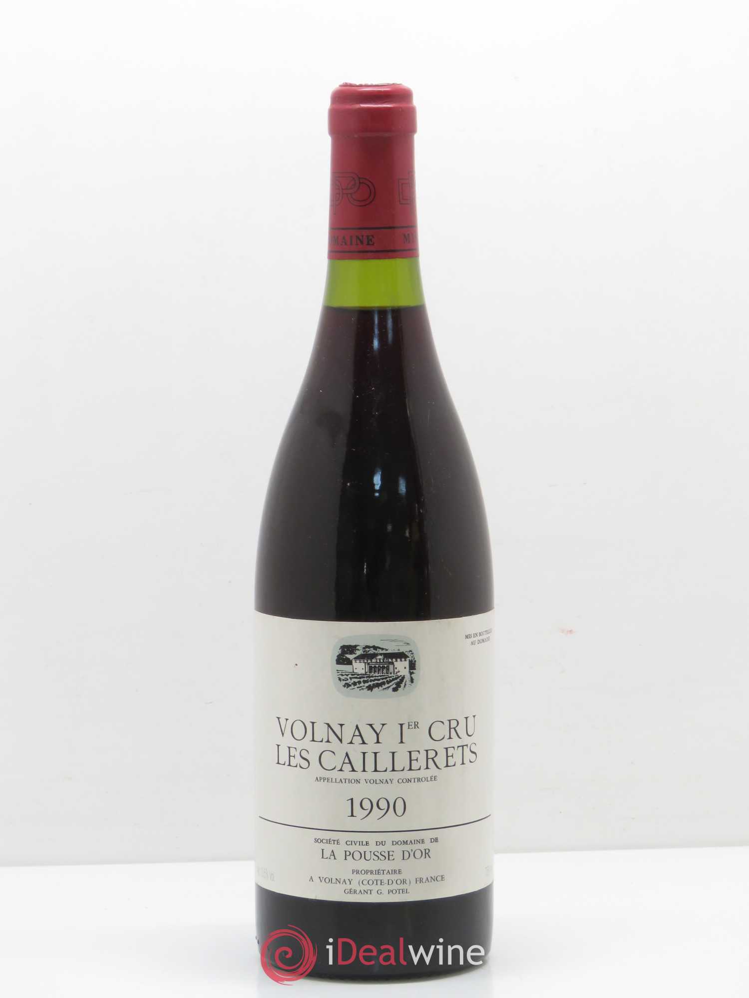 Volnay 1er Cru Les Caillerets La Pousse d'Or (Domaine de) 1990 - Lot de 1 bouteille - 0