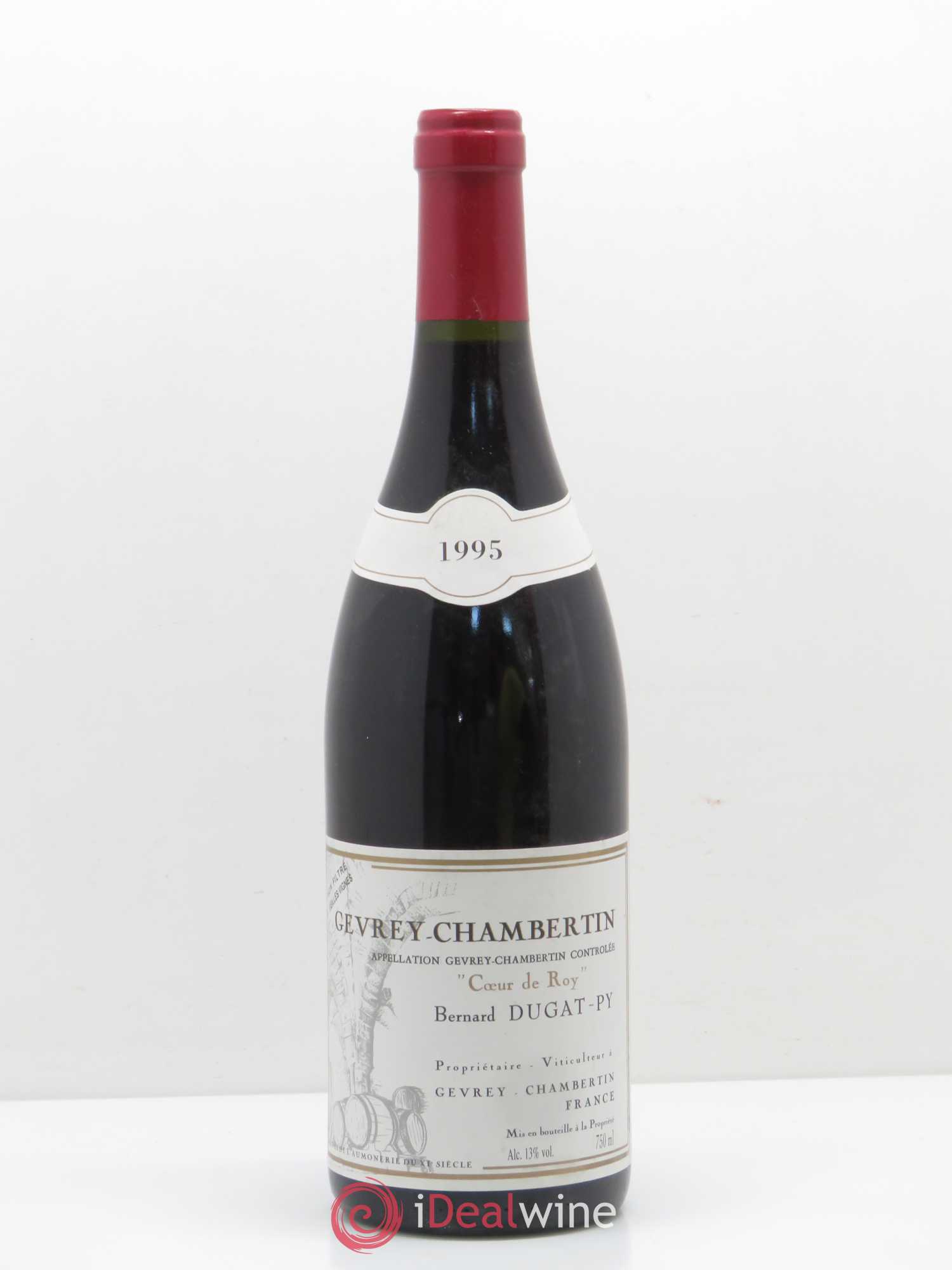Gevrey-Chambertin Coeur de Roy Très Vieilles Vignes Dugat-Py Vieilles vignes 1995 - Lot de 1 bouteille - 0