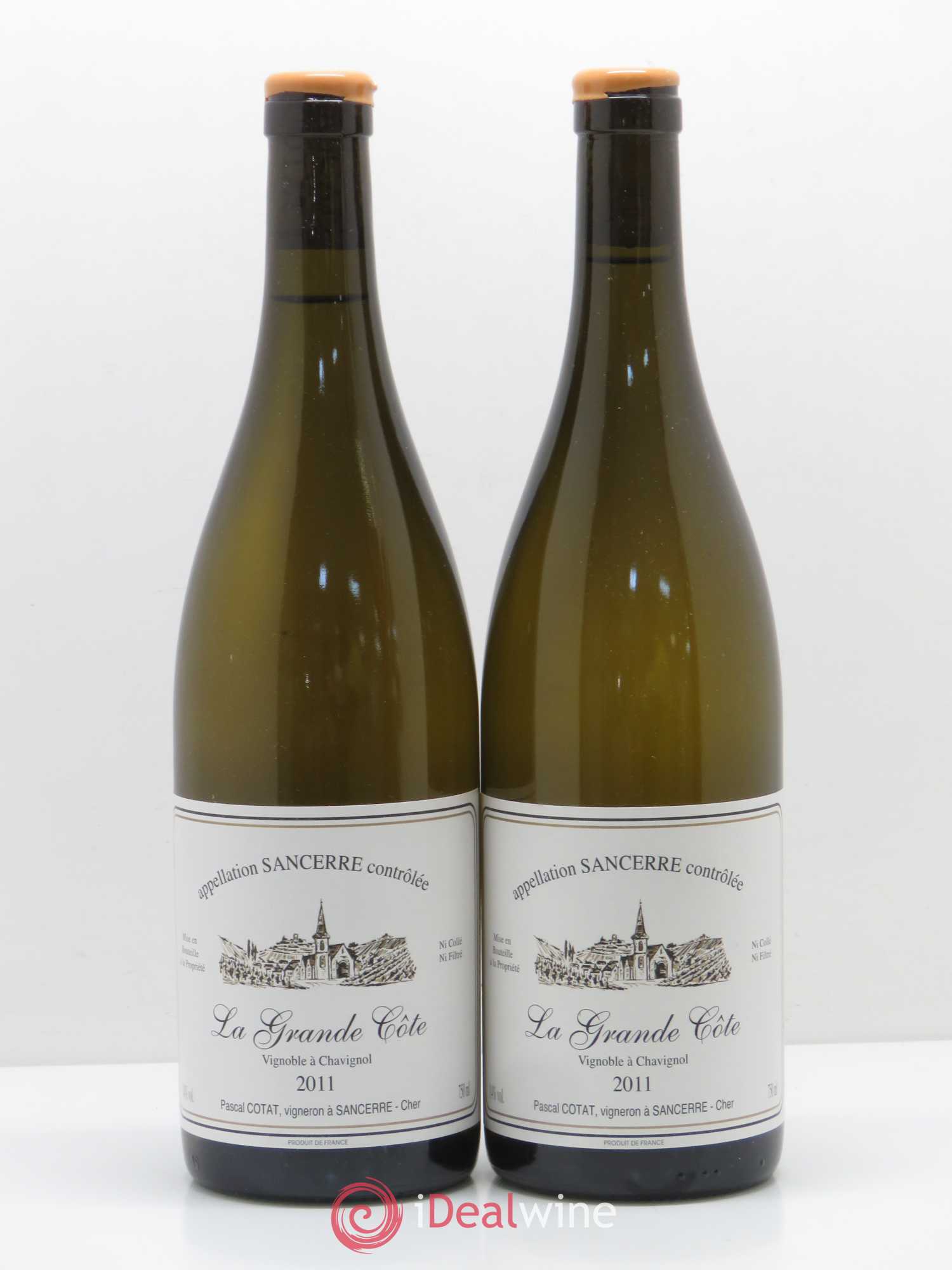 Sancerre La Grande Côte Pascal Cotat 2011 - Posten von 2 Flaschen - 0