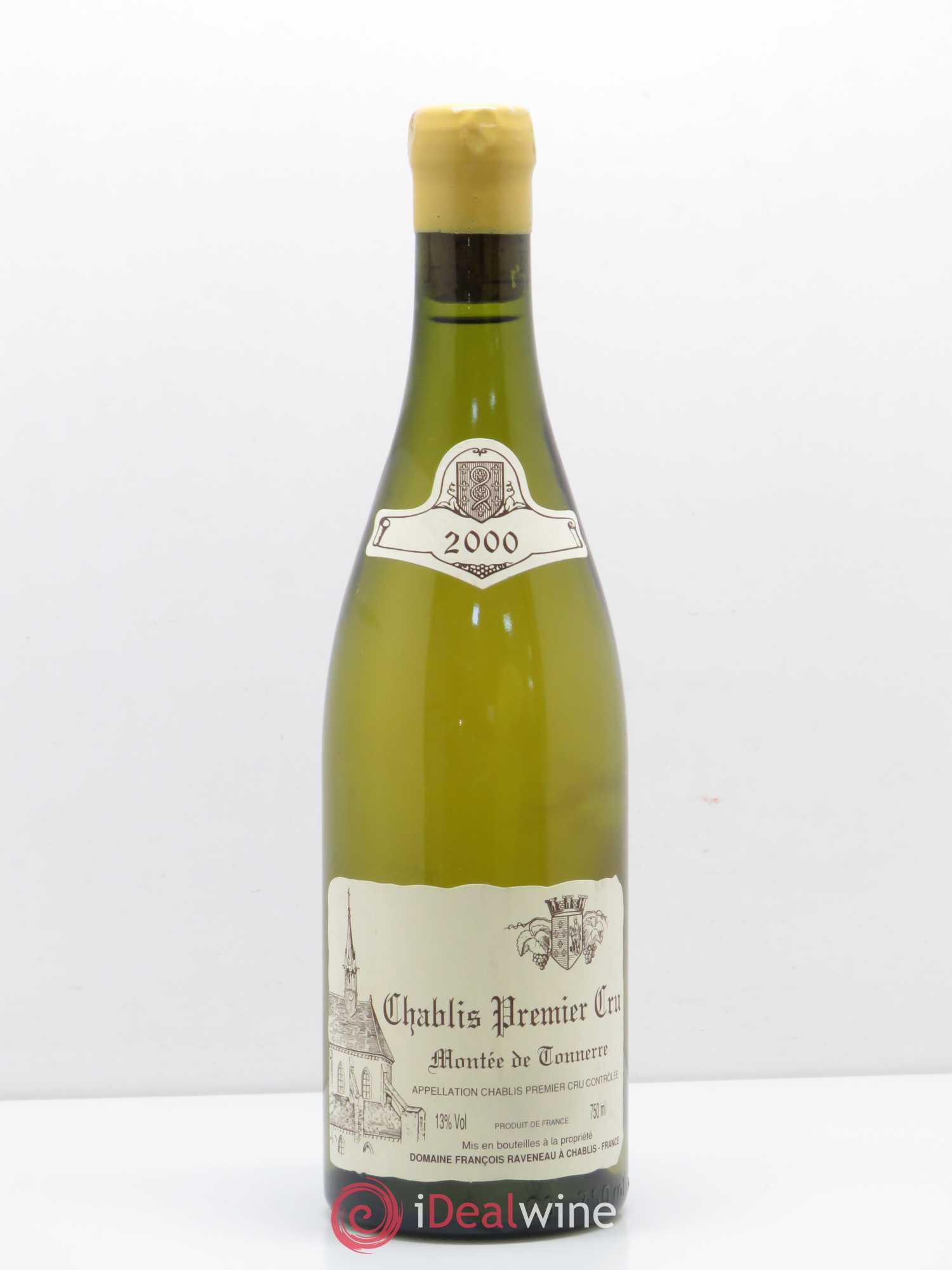 Chablis 1er Cru Montée de Tonnerre Raveneau (Domaine) 2000 - Lot de 1 bouteille - 0