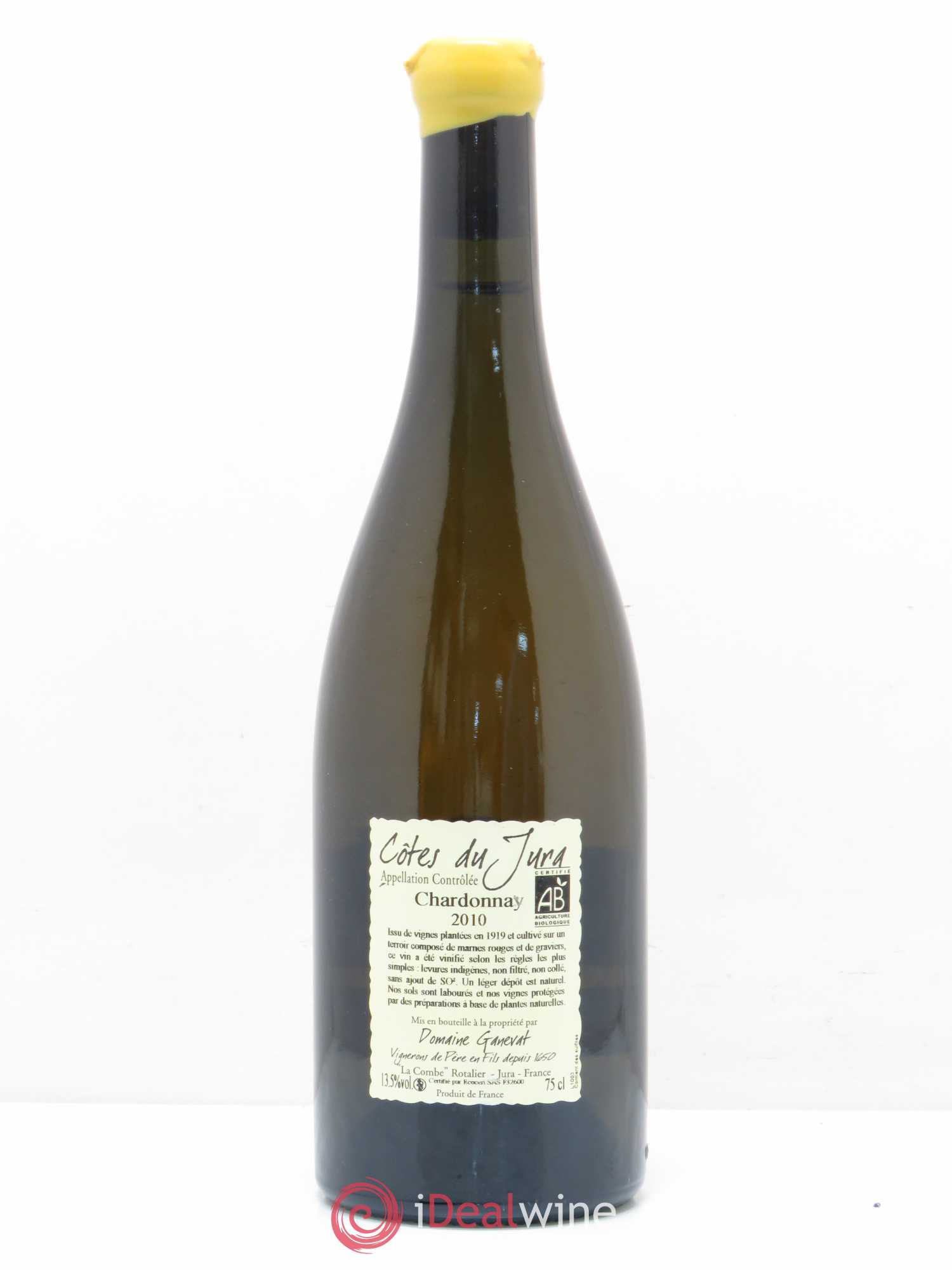 Côtes du Jura Les Grands Teppes Vieilles Vignes Jean-François Ganevat (Domaine) 2010 - Posten von 1 Flasche - 1