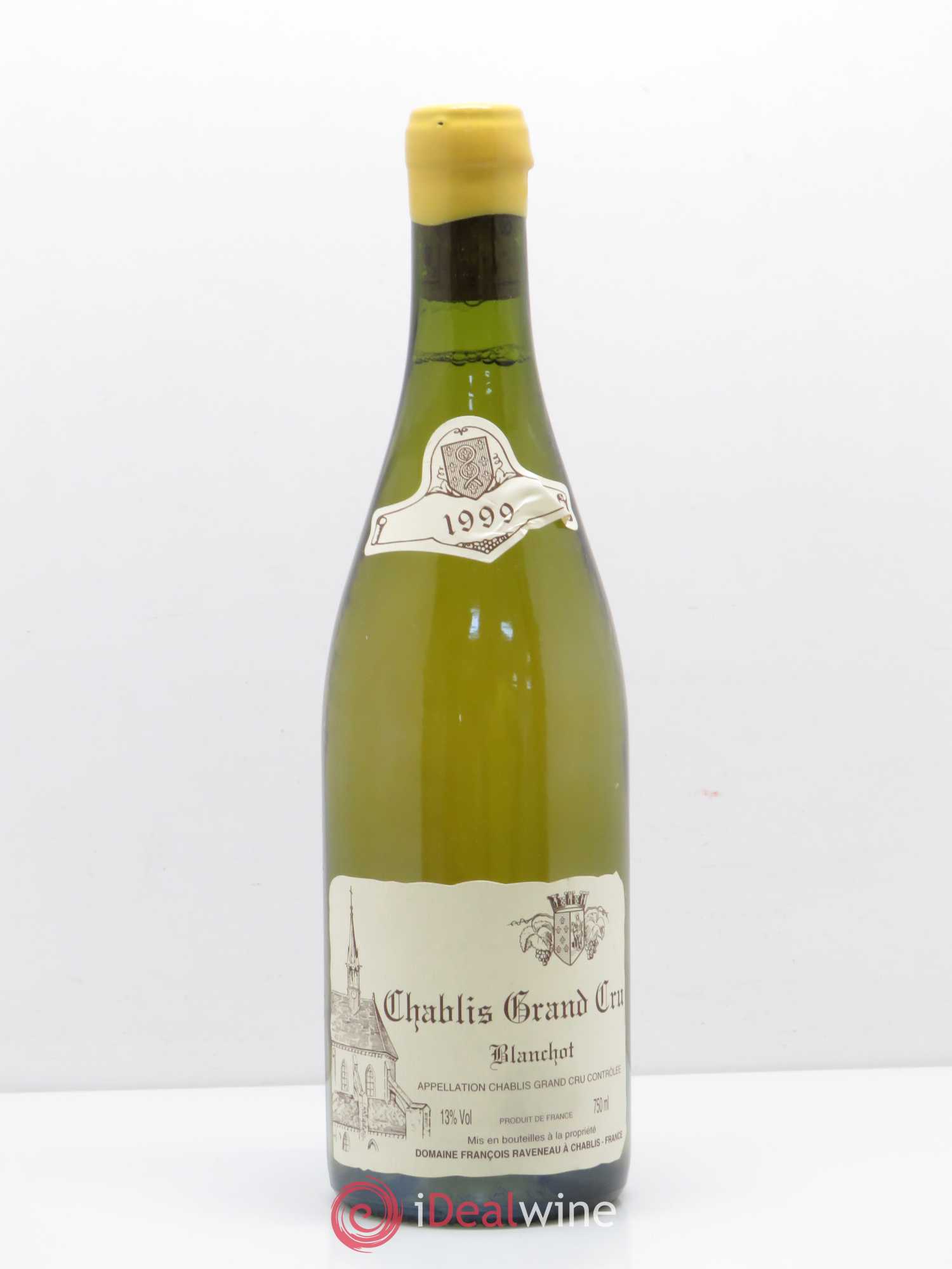 Chablis Grand Cru Blanchot Raveneau (Domaine) 1999 - Lot de 1 bouteille - 0