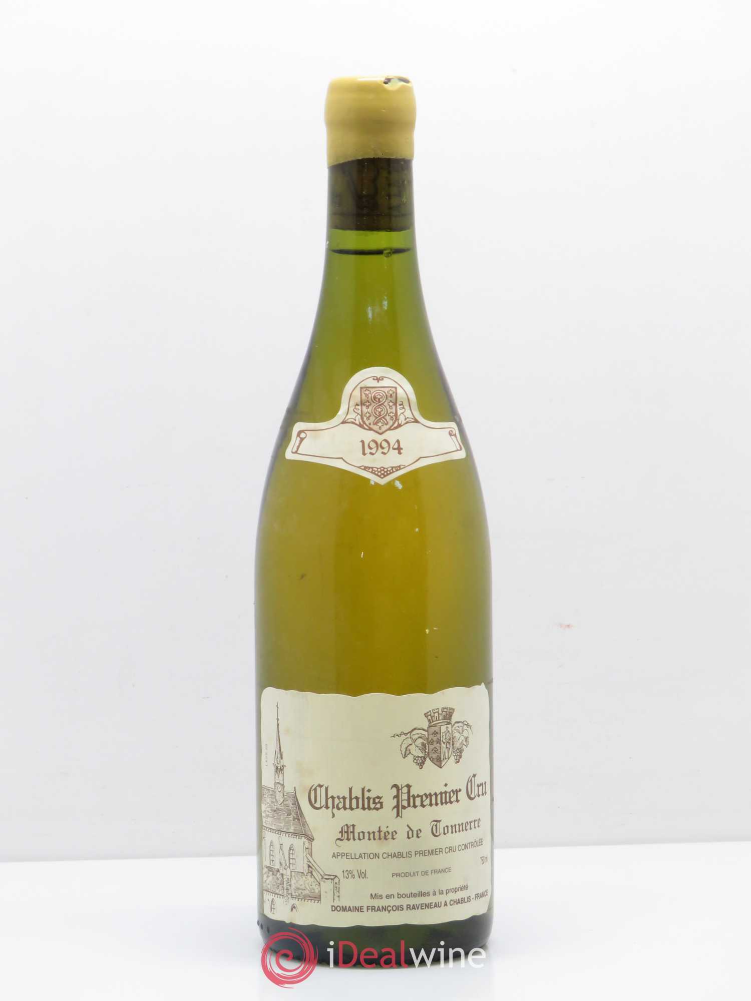 Chablis 1er Cru Montée de Tonnerre Raveneau (Domaine) 1994 - Posten von 1 Flasche - 0