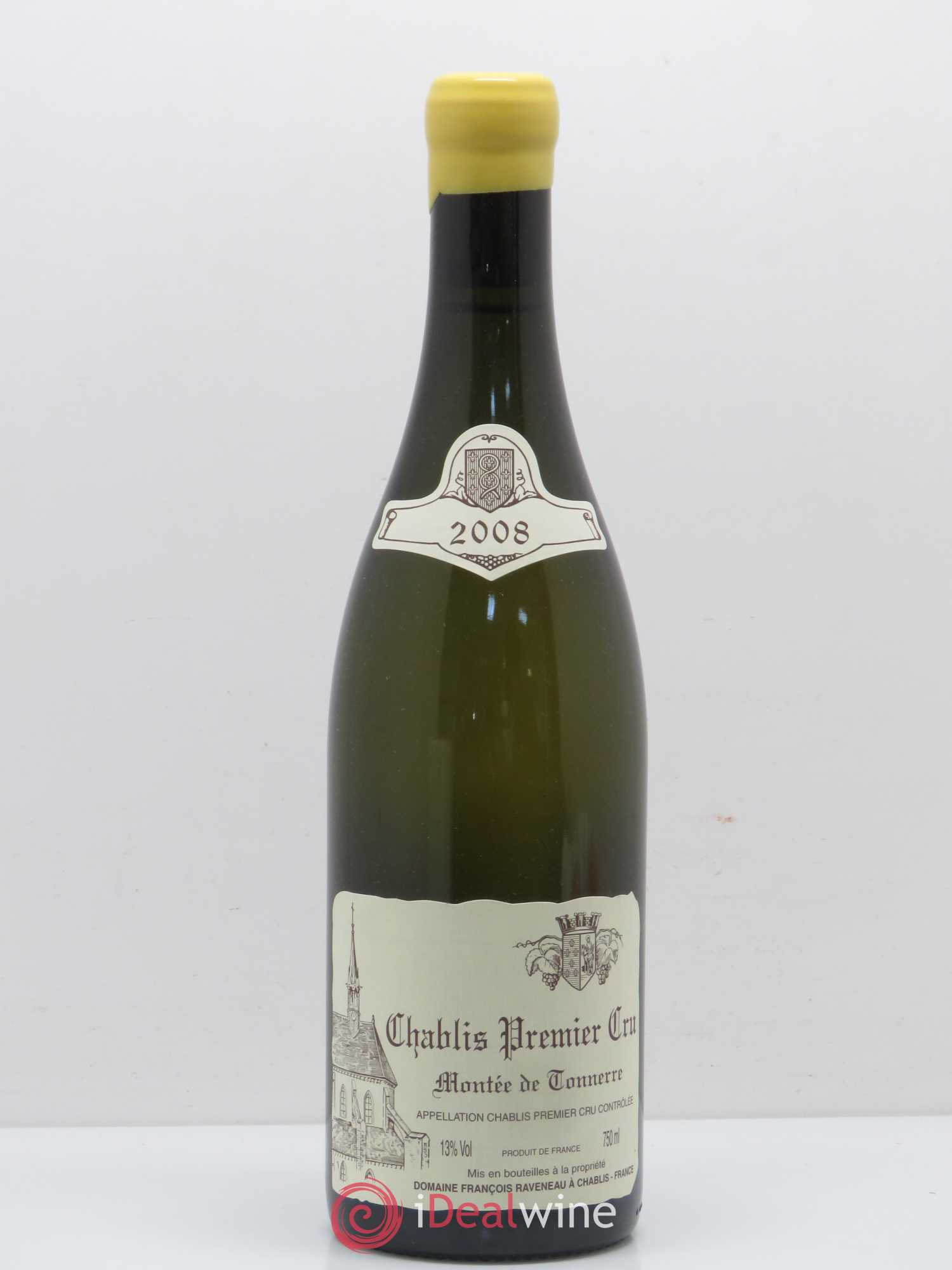 Chablis 1er Cru Montée de Tonnerre Raveneau (Domaine) 2008 - Lot de 1 bouteille - 0