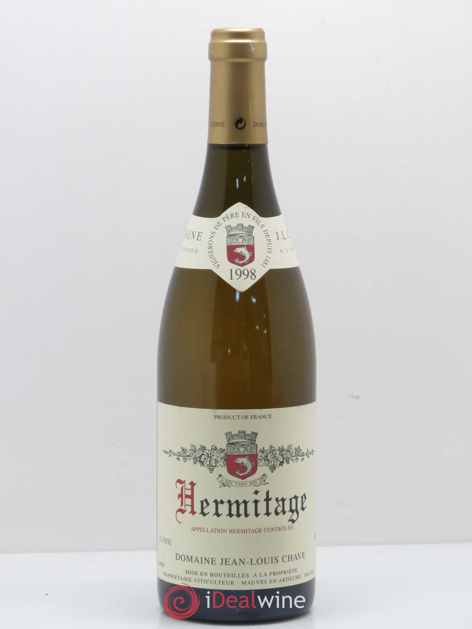 Hermitage Jean-Louis Chave 1998 - Lot de 1 bouteille - 0