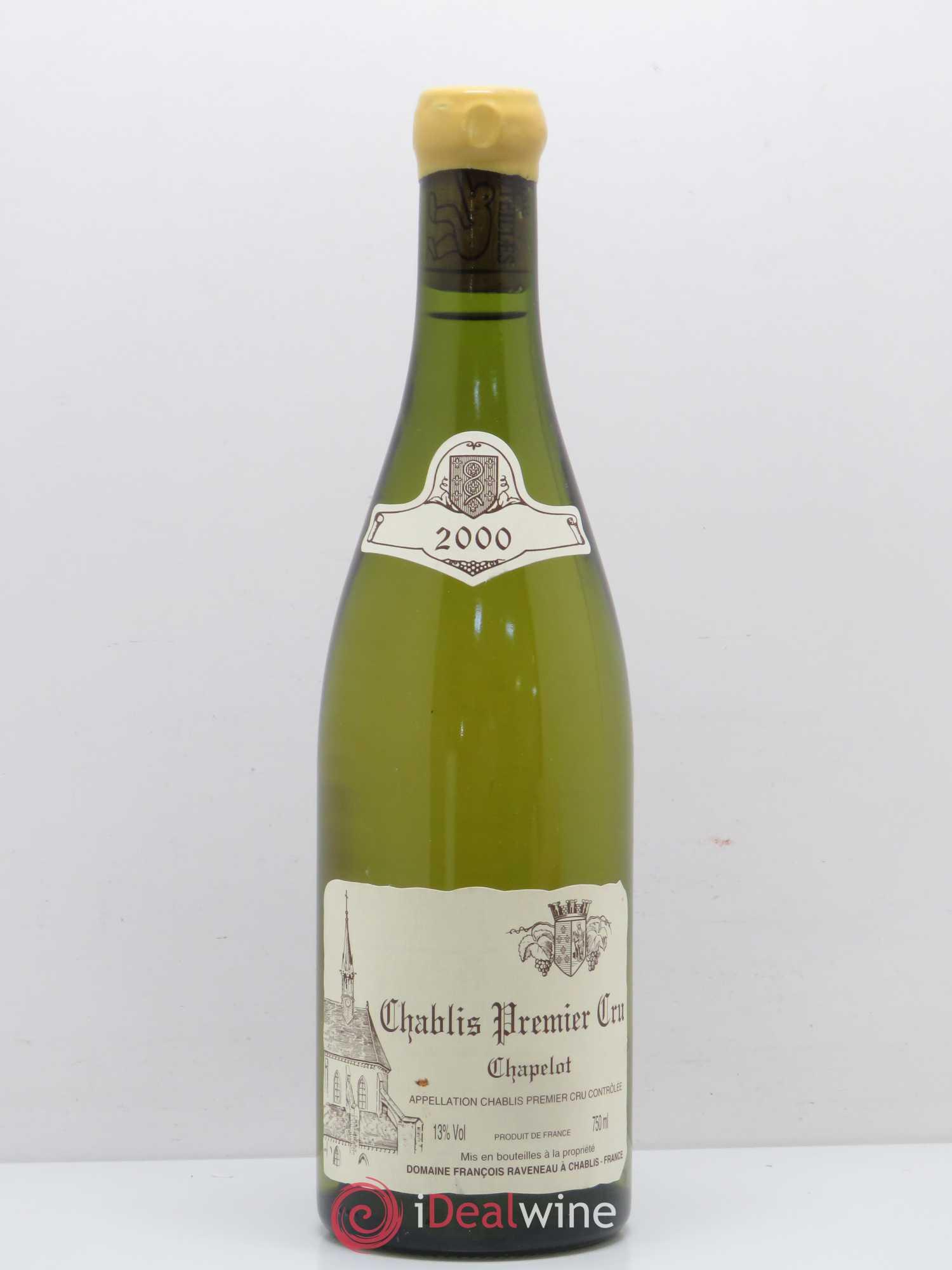 Chablis 1er Cru Chapelot Raveneau (Domaine) 2000 - Lot de 1 bouteille - 0