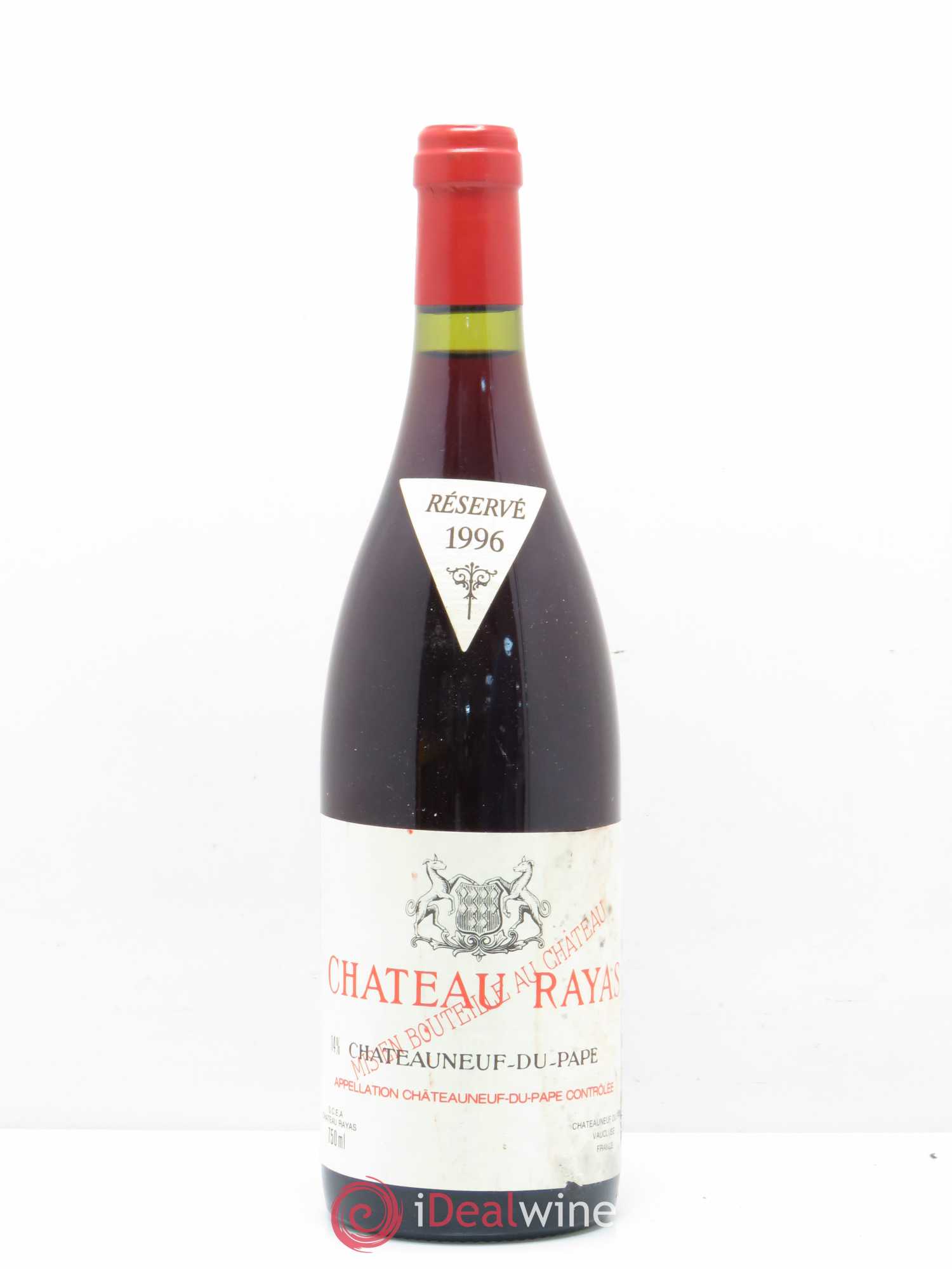 Châteauneuf-du-Pape Château Rayas Emmanuel Reynaud 1996 - Lot de 1 bouteille - 0