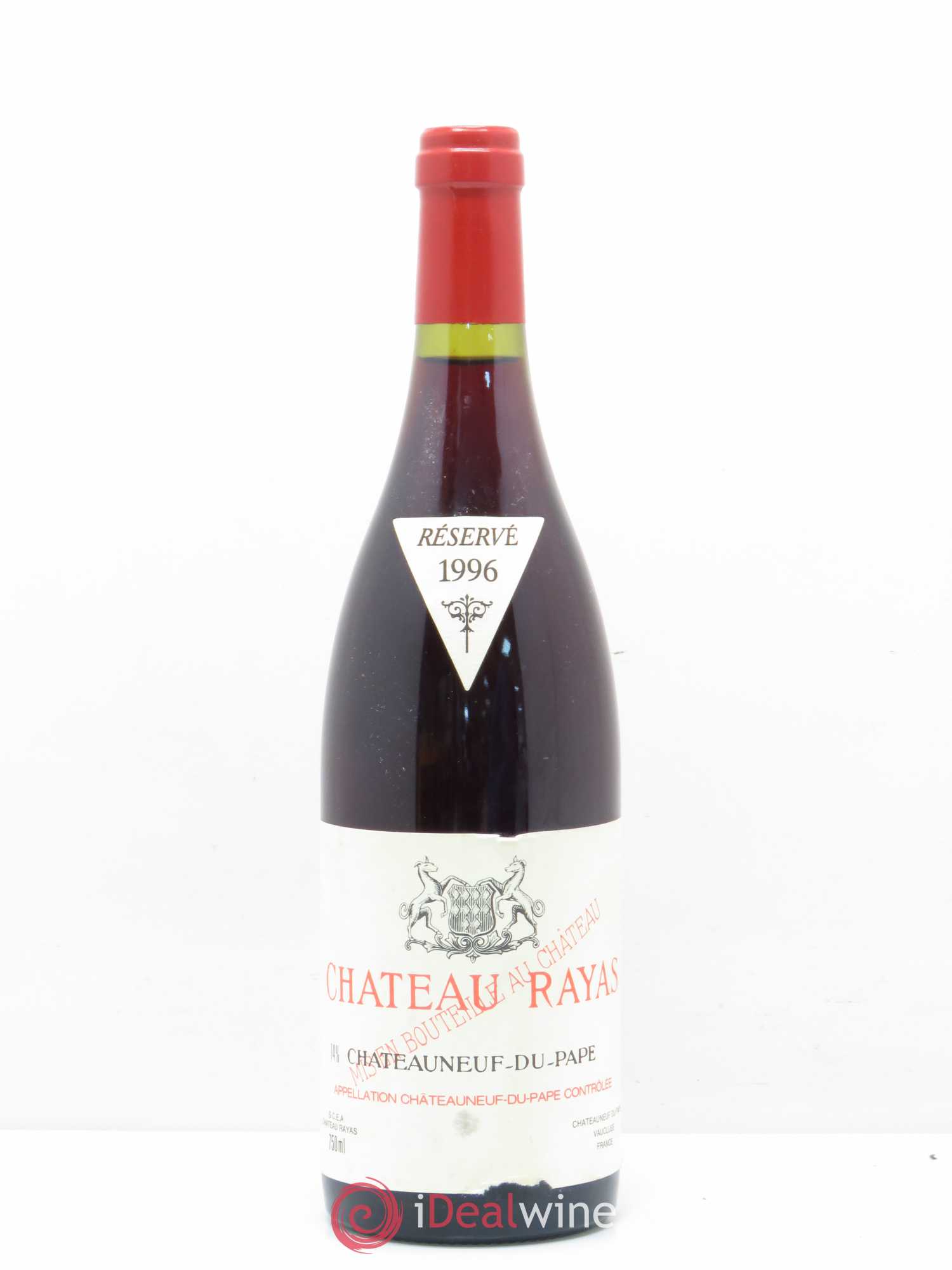 Châteauneuf-du-Pape Château Rayas Emmanuel Reynaud 1996 - Lot de 1 bouteille - 0