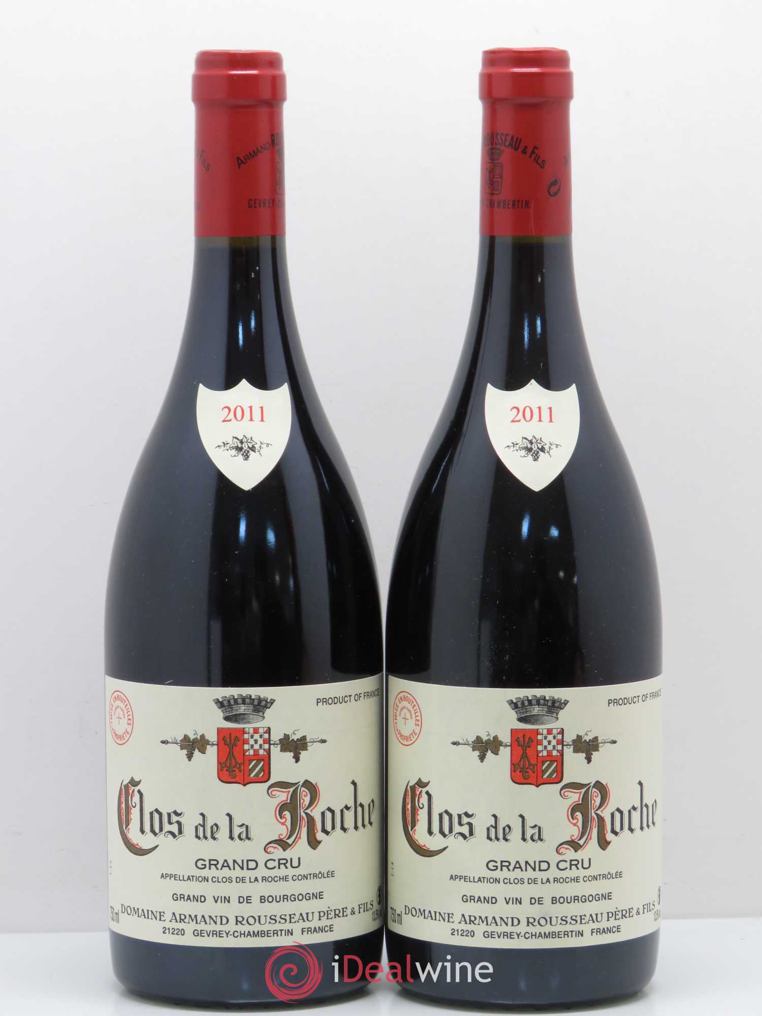 Clos de la Roche Grand Cru Armand Rousseau (Domaine) 2011 - Lot de 2 bouteilles - 0