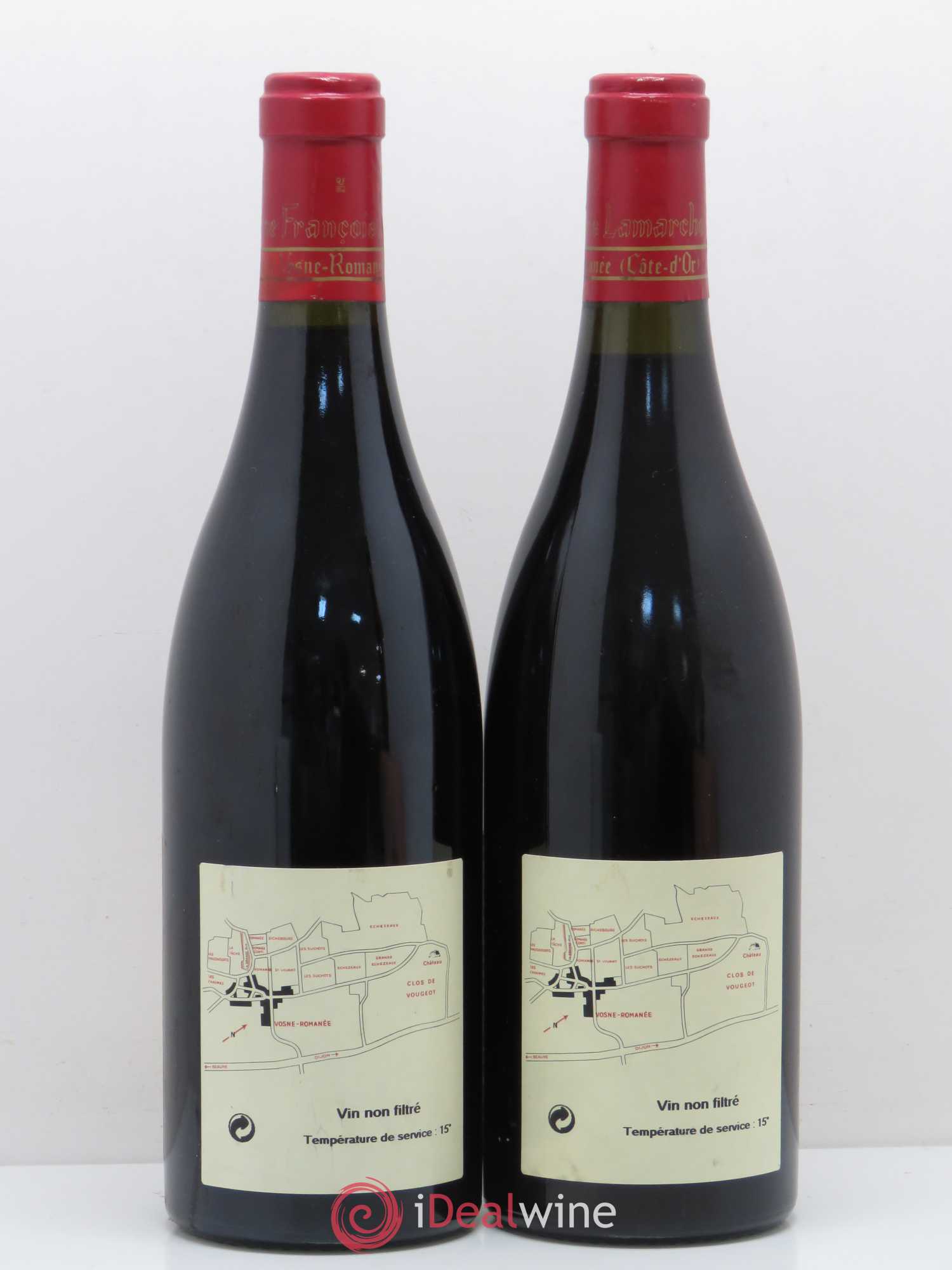 La Grande Rue Grand Cru Lamarche (Domaine) 1993 - Lot de 2 bouteilles - 1