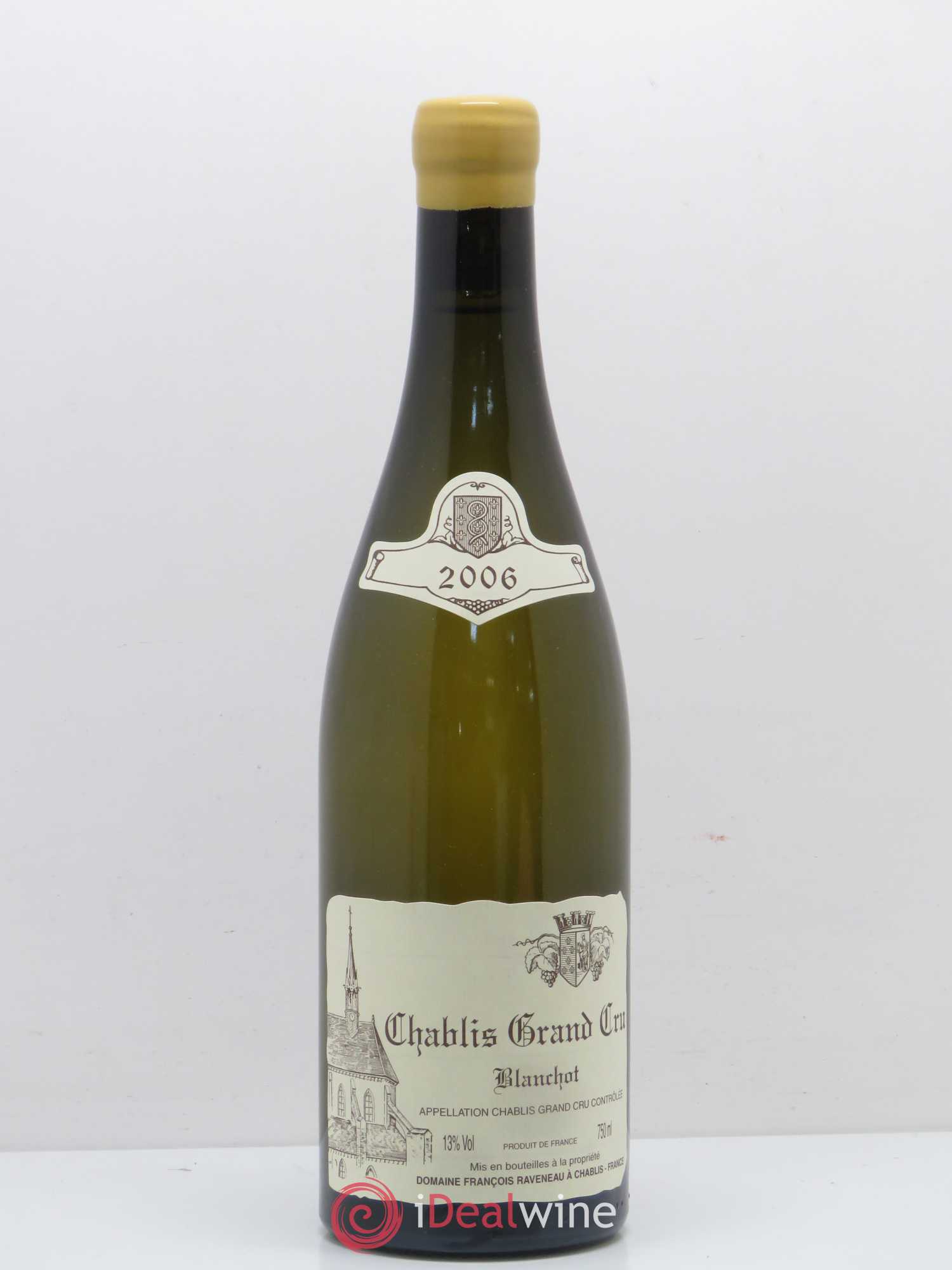 Chablis Grand Cru Blanchot Raveneau (Domaine) 2006 - Lot de 1 bouteille - 0