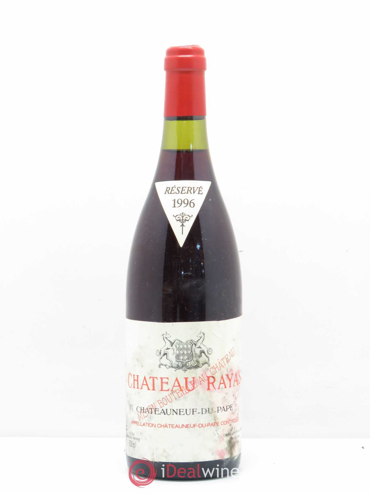 Châteauneuf-du-Pape Château Rayas Emmanuel Reynaud 1996 - Lot de 1 bouteille - 0