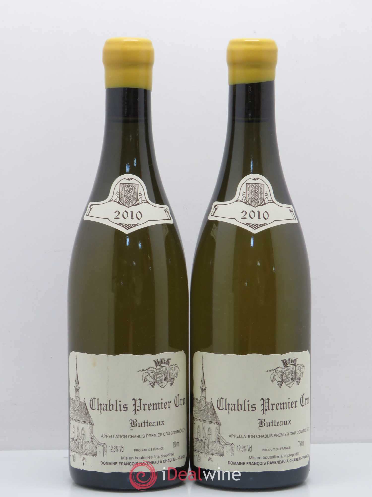 Chablis 1er Cru Butteaux Raveneau (Domaine) 2010 - Lot de 2 bouteilles - 0