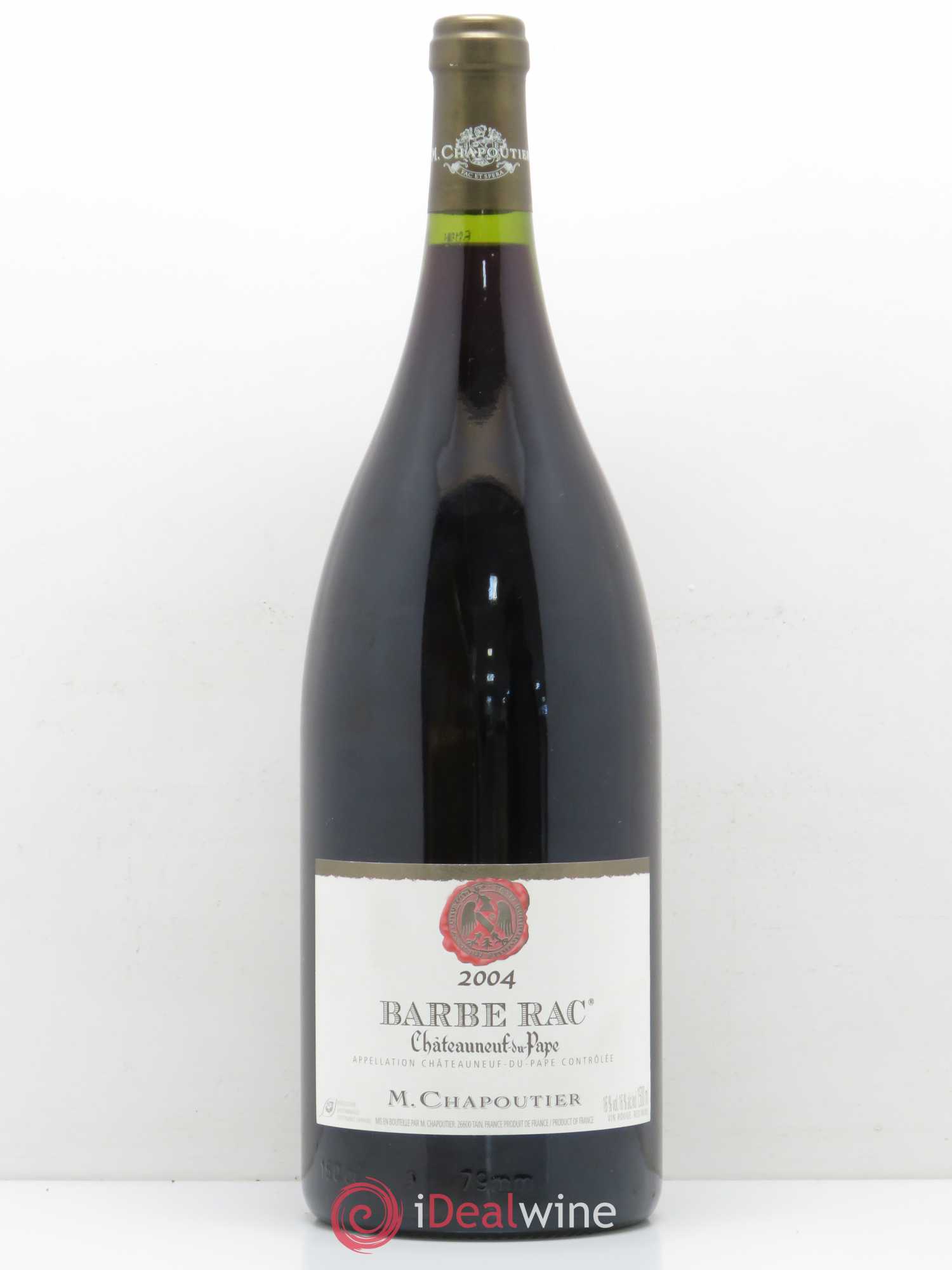 Châteauneuf-du-Pape Barbe Rac Chapoutier 2004 - Lot de 1 magnum - 0