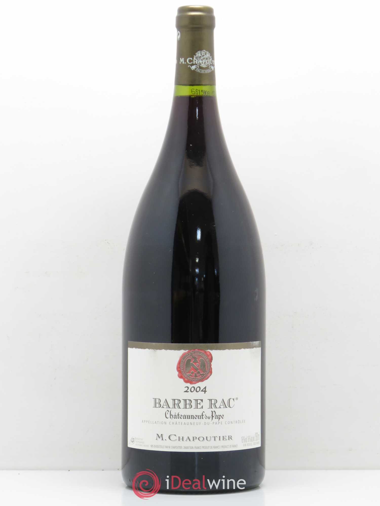 Châteauneuf-du-Pape Barbe Rac Chapoutier 2004 - Lot de 1 magnum - 0