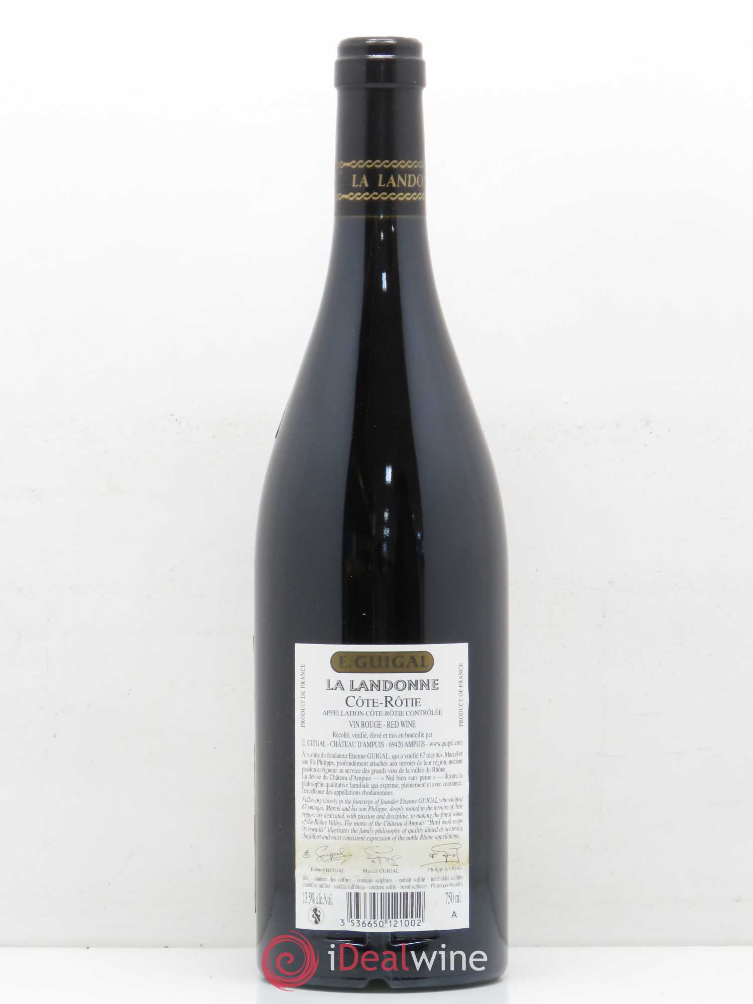 Côte-Rôtie La Landonne Guigal 2010 - Lot de 1 bouteille - 1