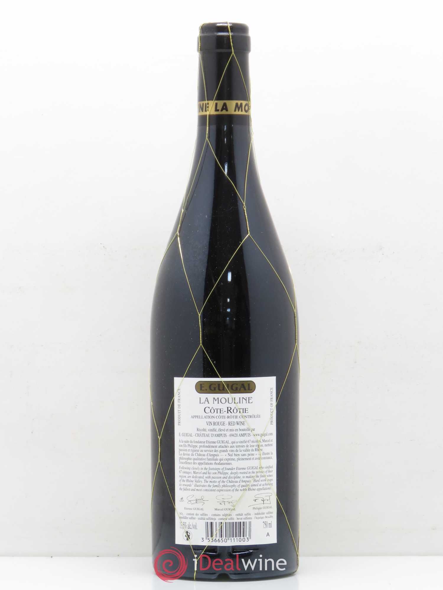 Côte-Rôtie La Mouline Guigal 2010 - Lot de 1 bouteille - 1