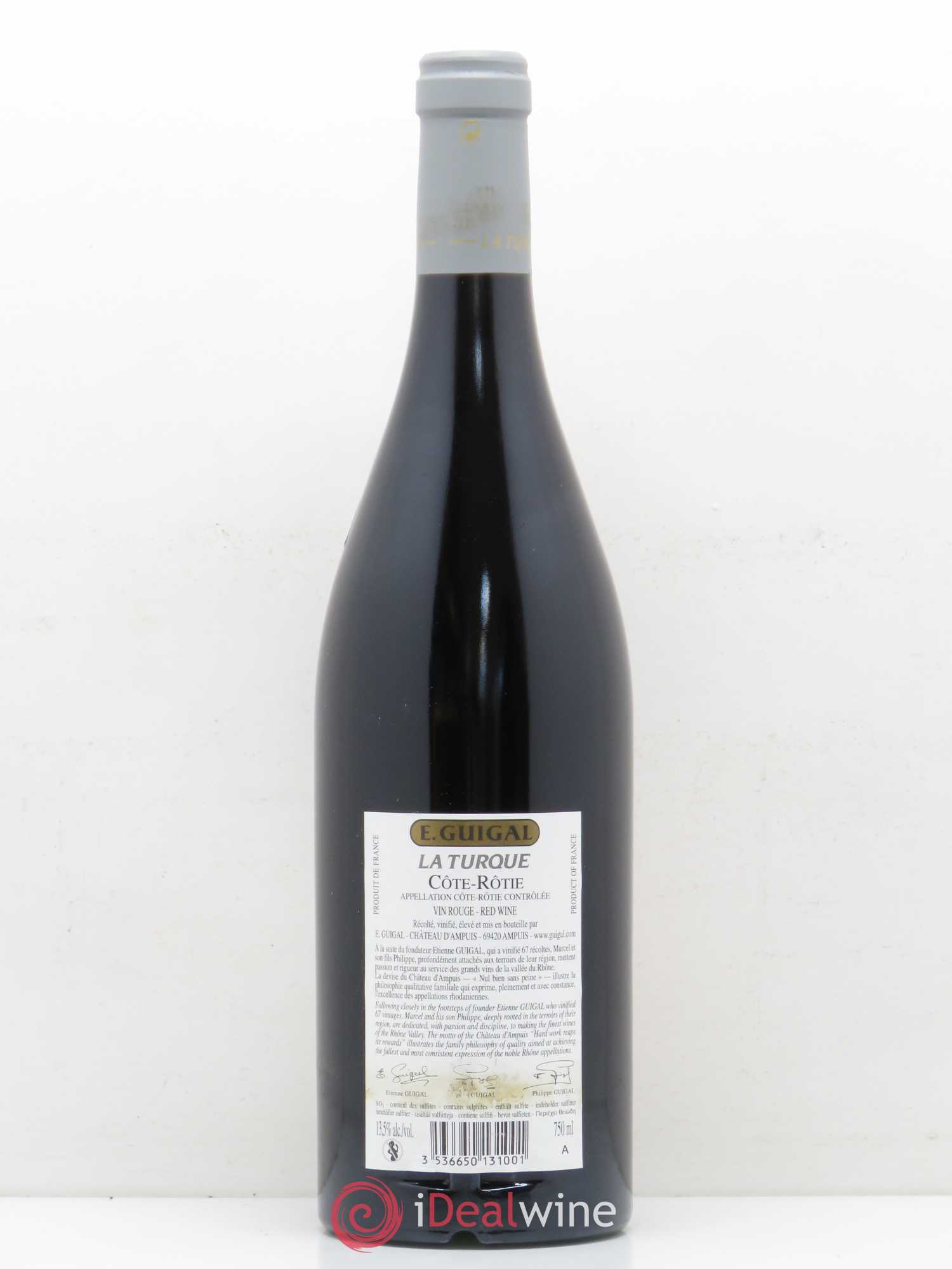 Côte-Rôtie La Turque Guigal 2010 - Lot de 1 bouteille - 1