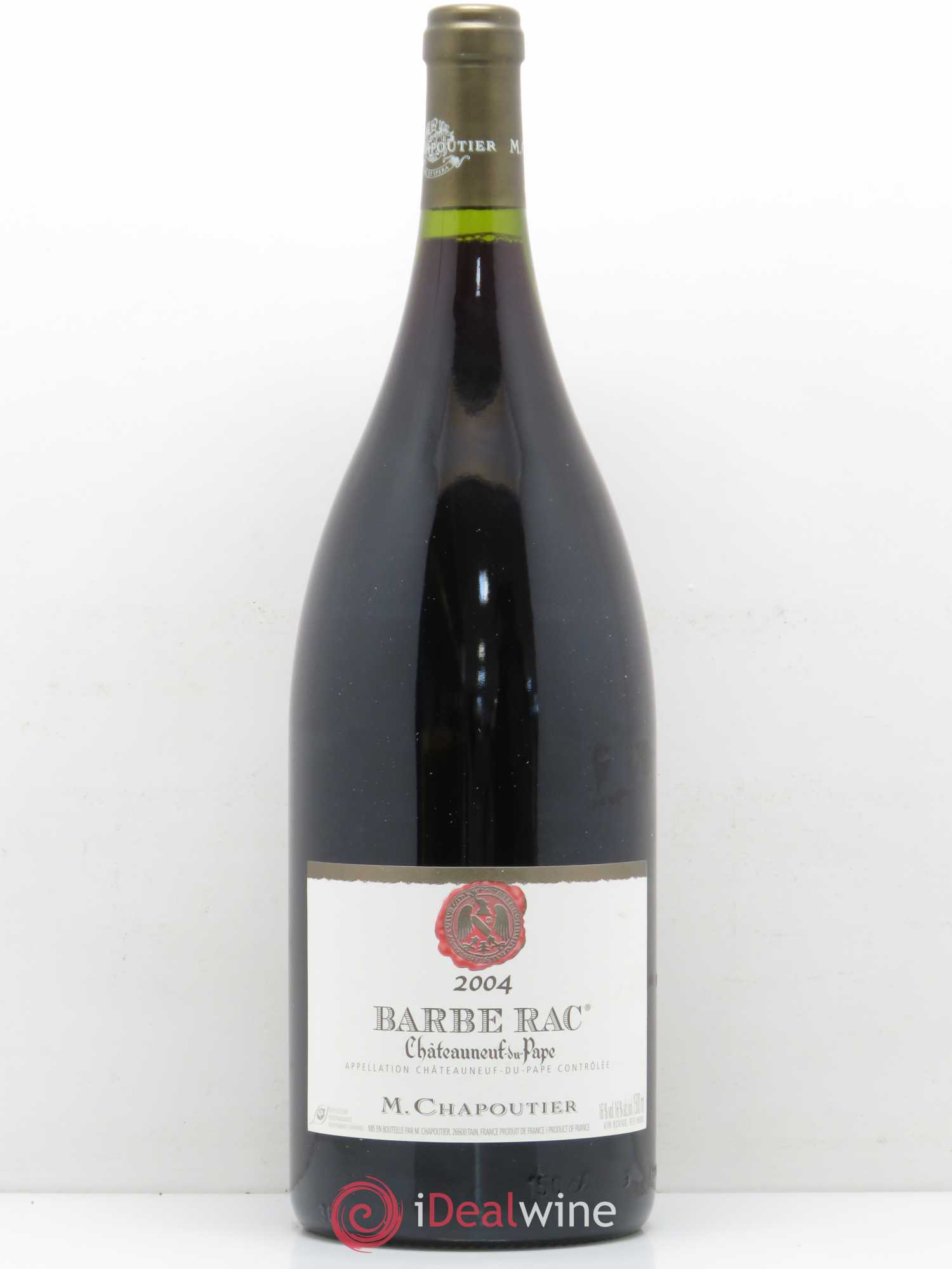 Châteauneuf-du-Pape Barbe Rac Chapoutier 2004 - Posten von 1 Magnum - 0