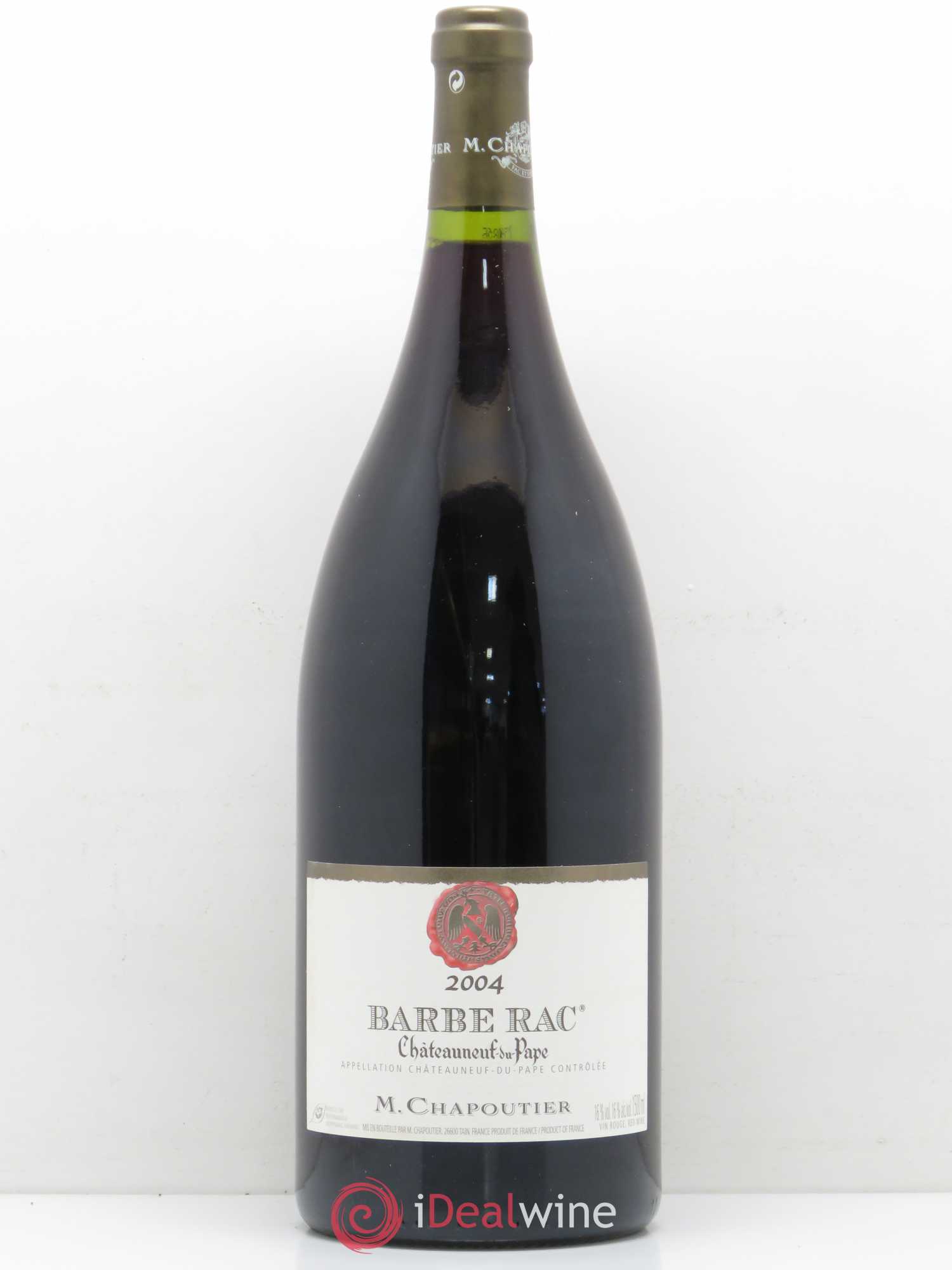 Châteauneuf-du-Pape Barbe Rac Chapoutier 2004 - Lot de 1 magnum - 0