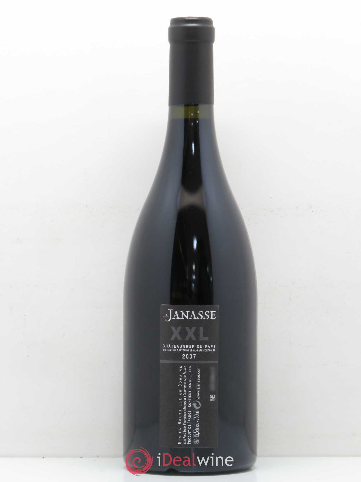 Châteauneuf-du-Pape Cuvée XXL La Janasse (Domaine de) 2007 - Lot de 1 bouteille - 1