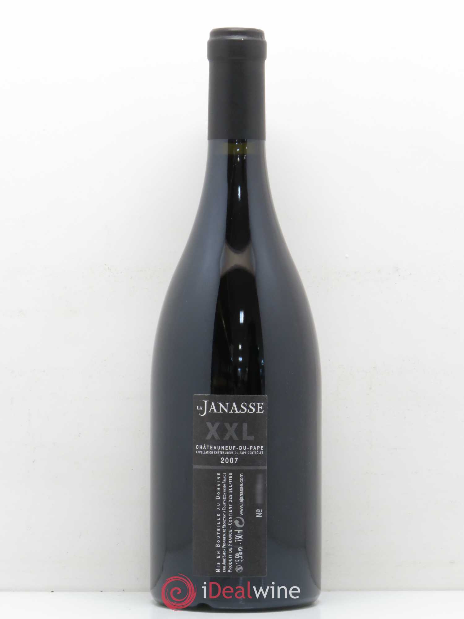 Châteauneuf-du-Pape Cuvée XXL La Janasse (Domaine de) 2007 - Lot de 1 bouteille - 1
