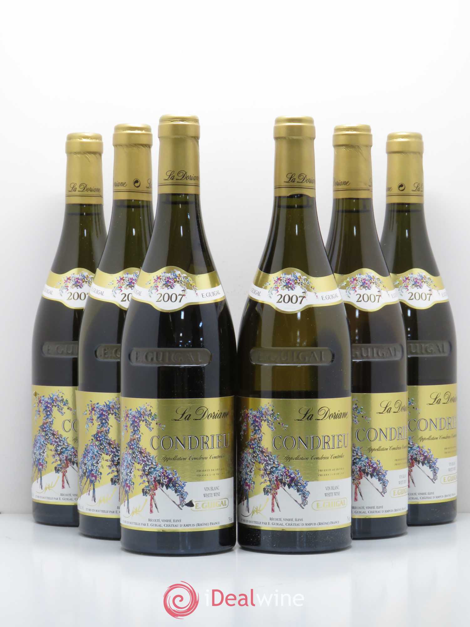 Condrieu La Doriane Guigal 2007 - Lot de 6 bouteilles - 0